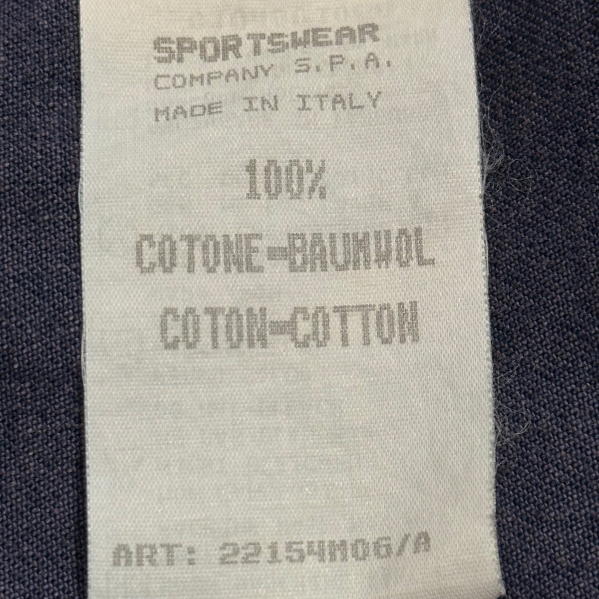 STONE ISLAND(ストーンアイランド) 1995SS Denim Coveralls ガーメントダイ デニム カバーオール 22154M06 L インディゴ 90's 90年代 ヴィンテージ グリーンエッジ