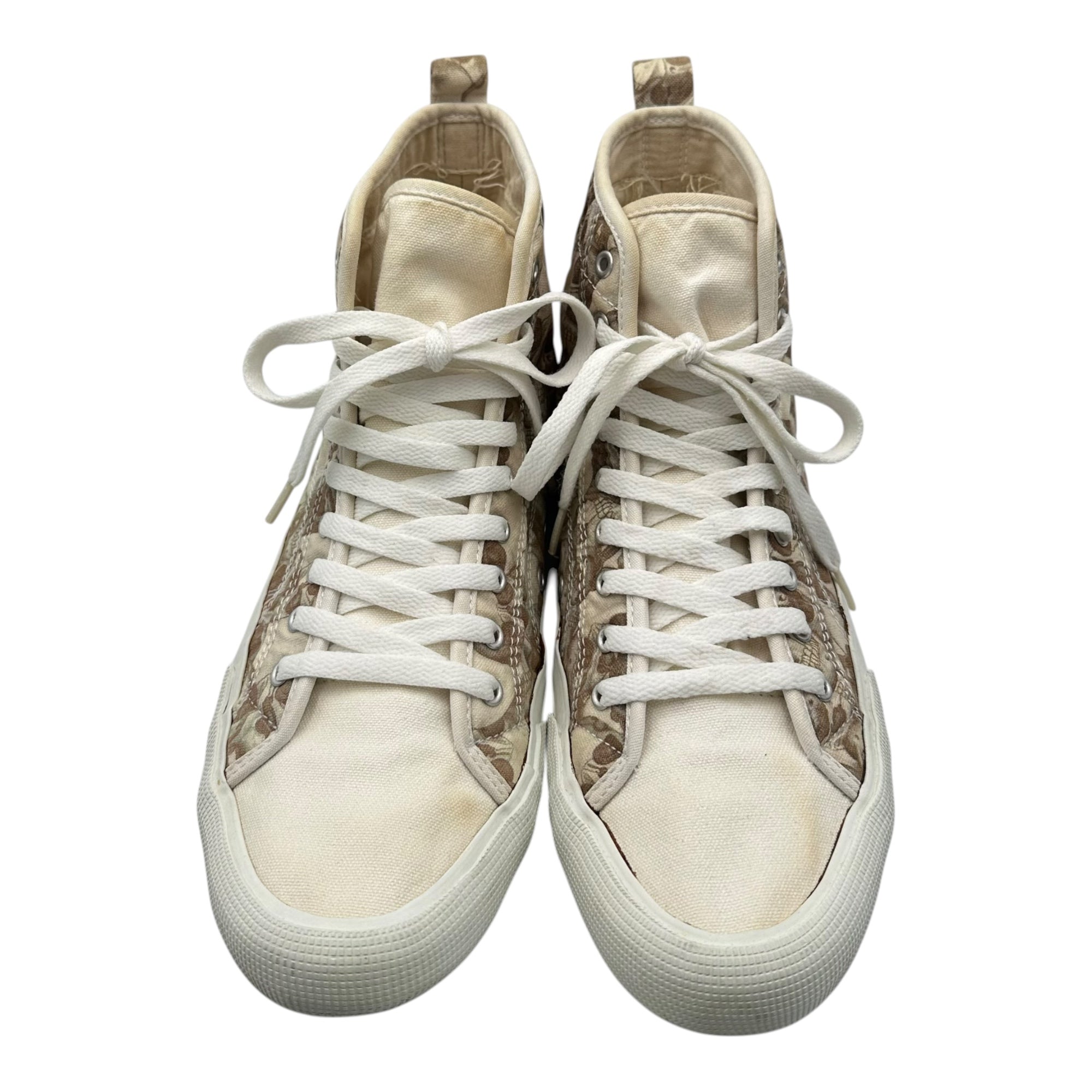 UNDERCOVER(アンダーカバー) 05SS But Beautiful II Skull High-Top Sneakers バットビューティフル スカル ハイカット スニーカー 5S667-M XL(28.0cm~28.5cm程度) アイボリー 00’s アーカイブ