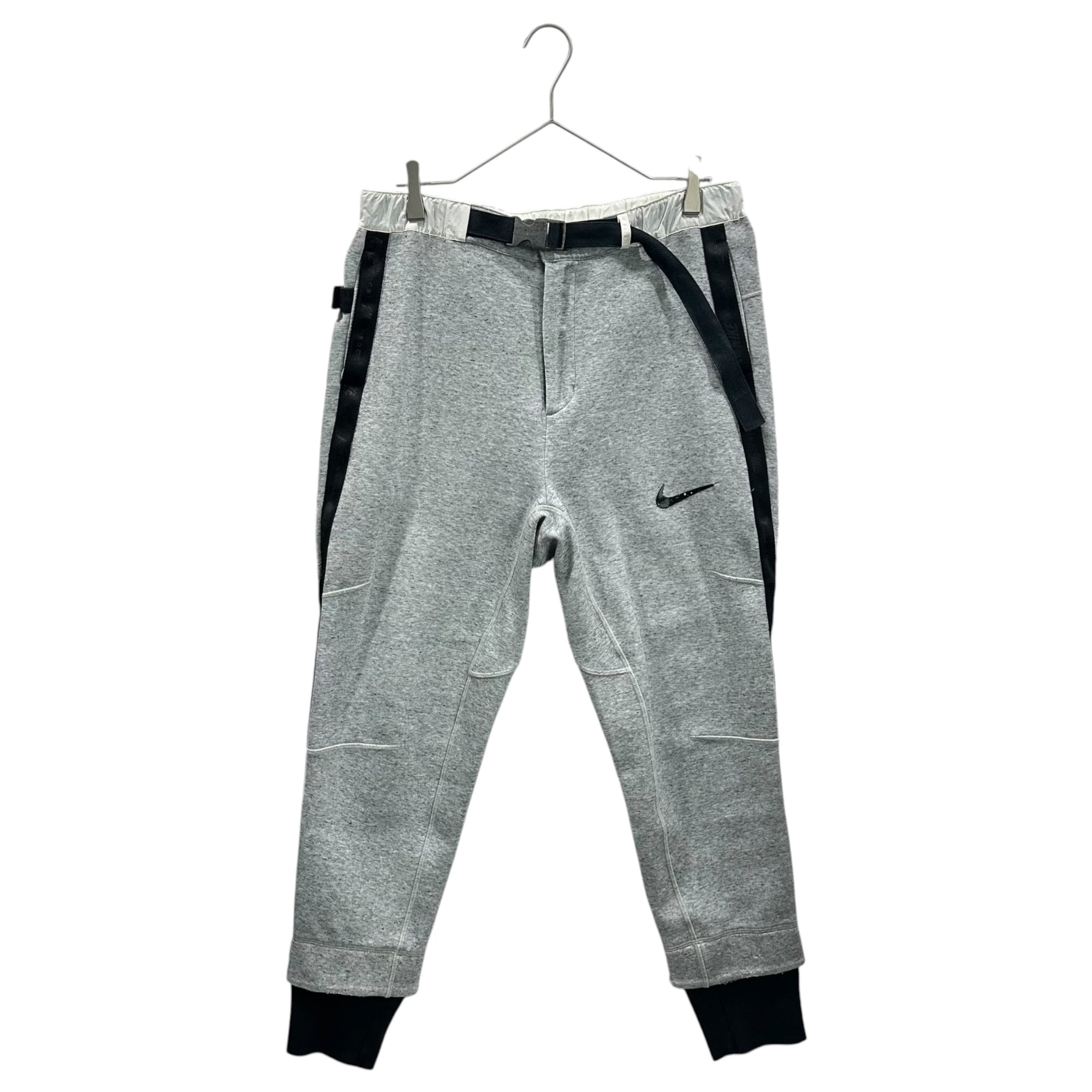 NIKE×sacai(ナイキ×サカイ) 20AW NRG FLEECE PANT フリース パンツ CZ4698-063 L ライトグレー トラック スウェット テック コラボ