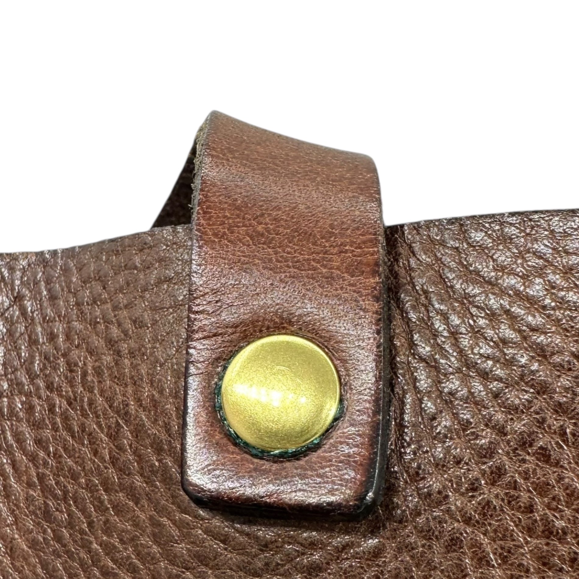 HERZ(ヘルツ) Leather Shoulder Bag レザー ショルダー バッグ ブラウン