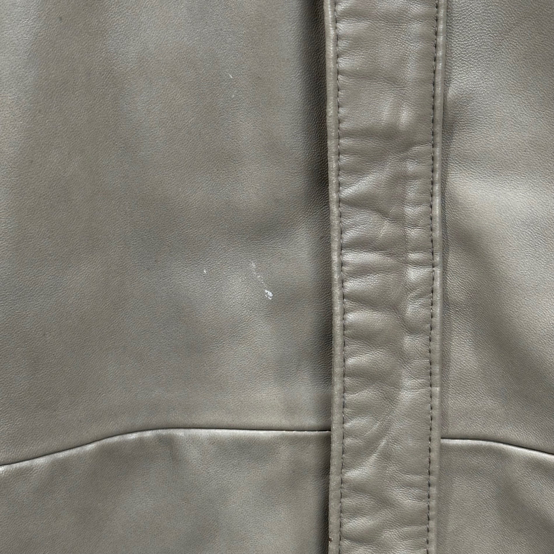 THE LEATHER SOURCE(ザレザーソース) 80's~90's Vintage Lambskin Leather Jacket ヴィンテージ ラム レザー ブルゾン 44(XL程度) ベージュ 80年代～90年代 ジャケット ビッグサイズ