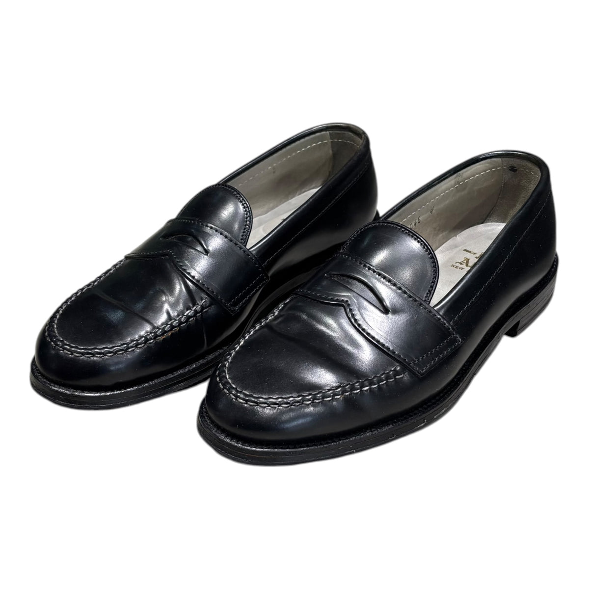 ALDEN(オールデン) Leisure Handsewn Penny Loafer - Shell Cordovan レジャー ハンドソーン ペニー ローファー シェル コードバン 987 6 1/2(24.5cm程度) ブラック