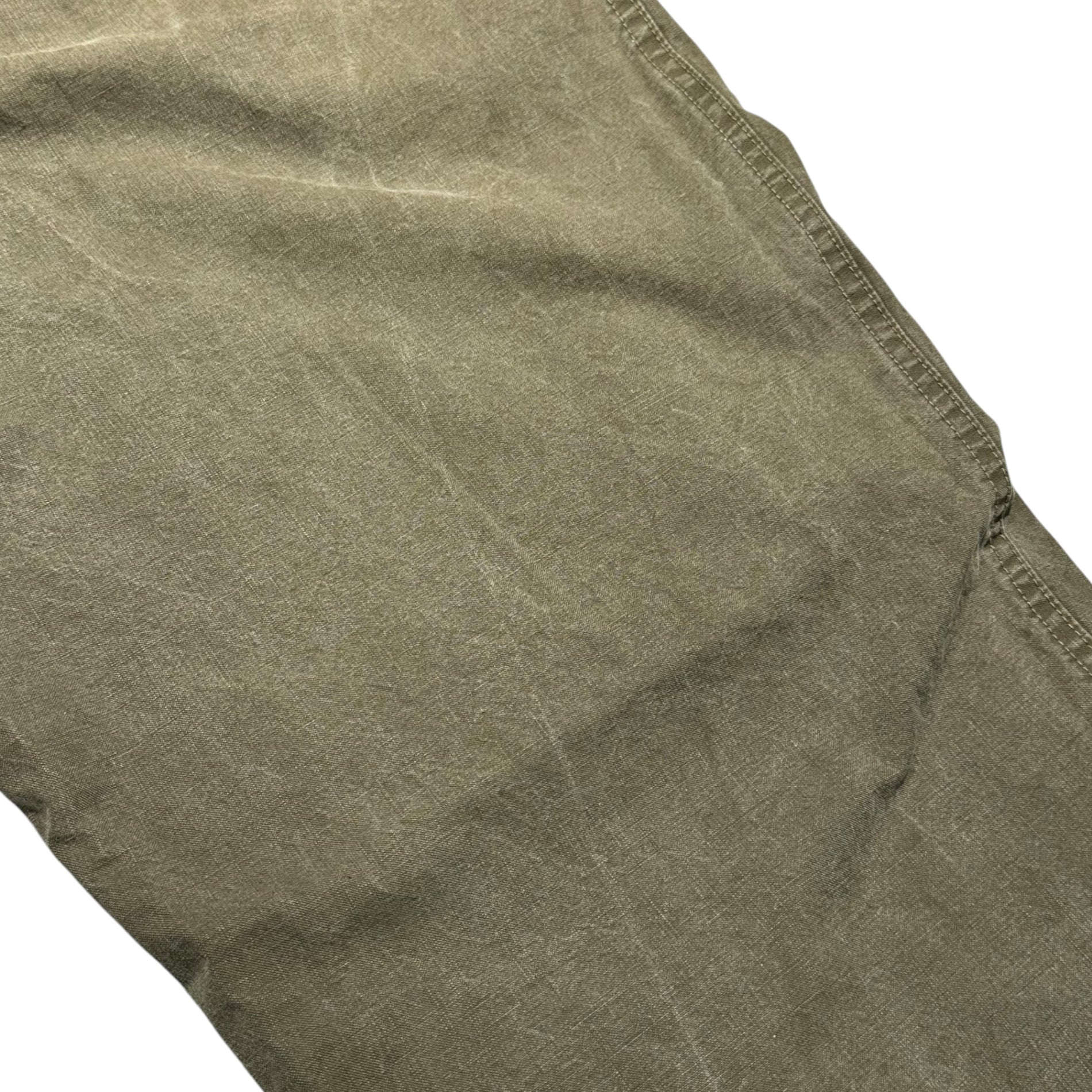 Y's(ワイズ) Wide Military Cotton Pants ワイド ミリタリー コットン パンツ YP-P12-007 3(L程度) カーキ 男性着用可