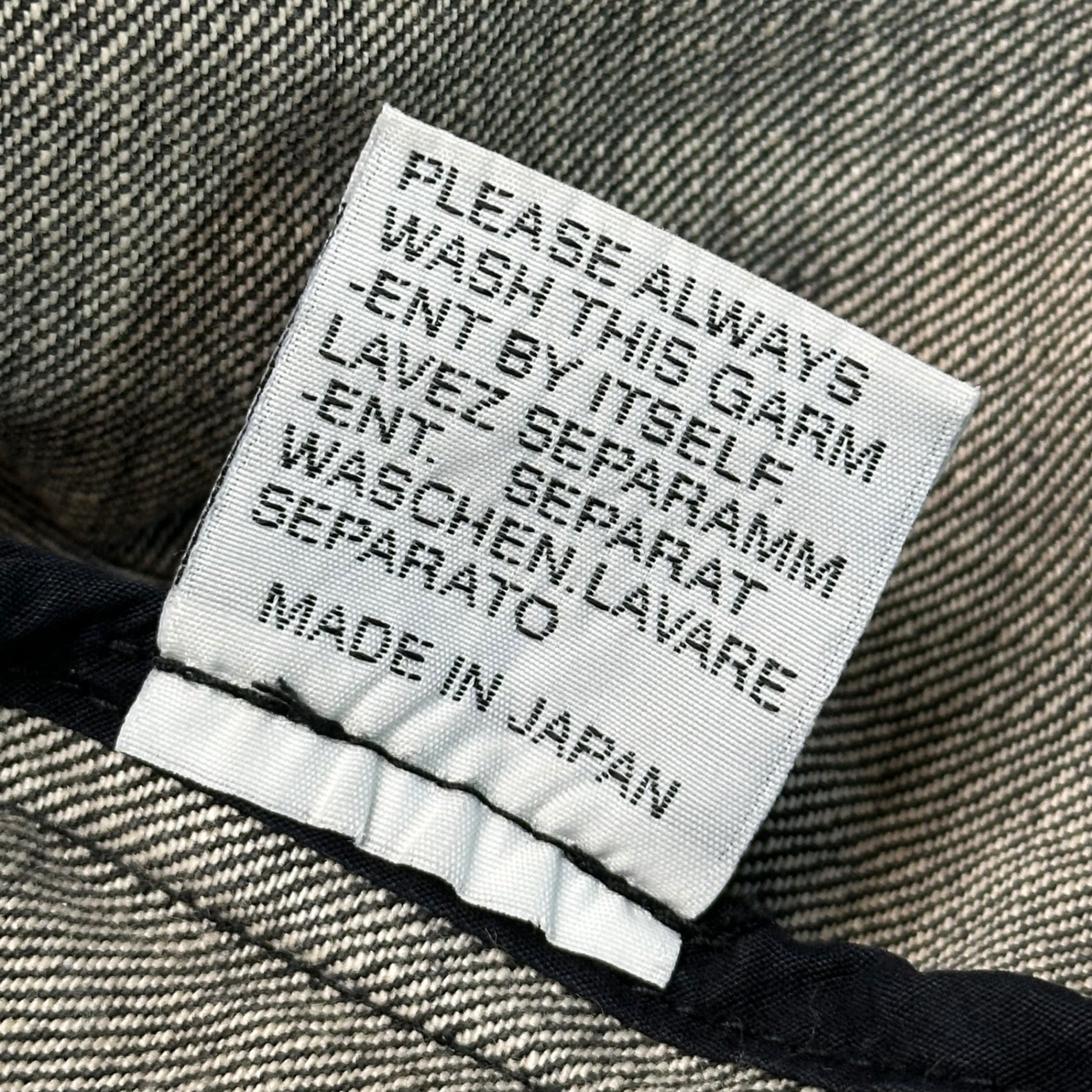 Dior HOMME(ディオールオム) 03SS by Hedi Slimane Wash-processed