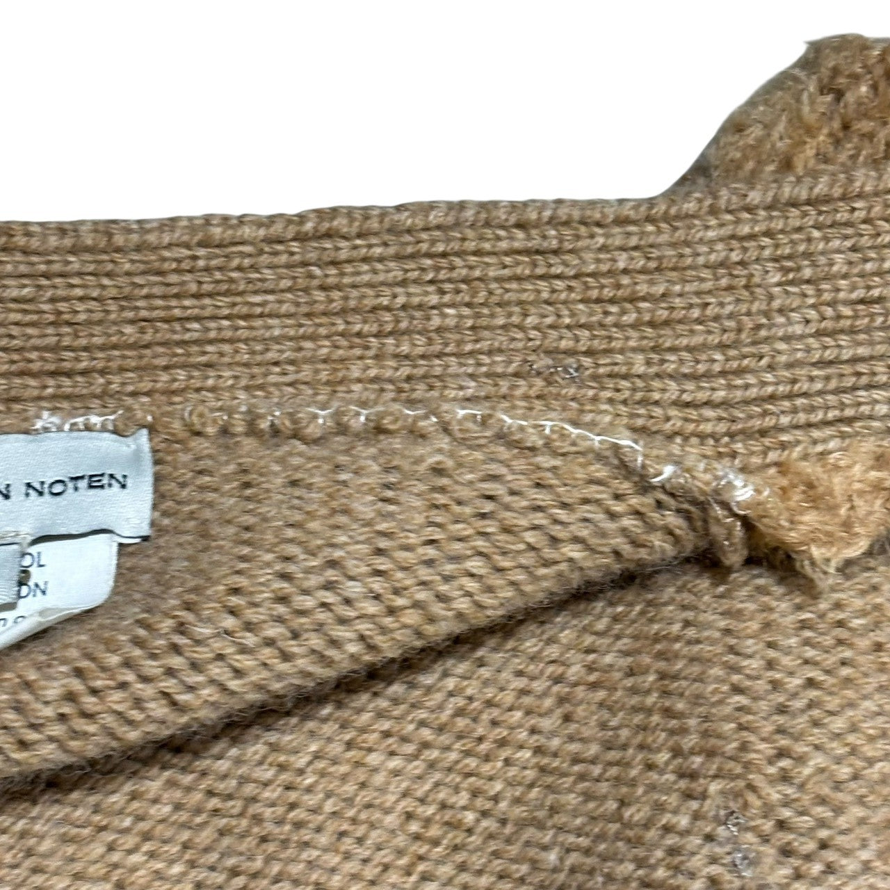 DRIES VAN NOTEN(ドリスヴァンノッテン) 90's Mohair Wool Ethnic