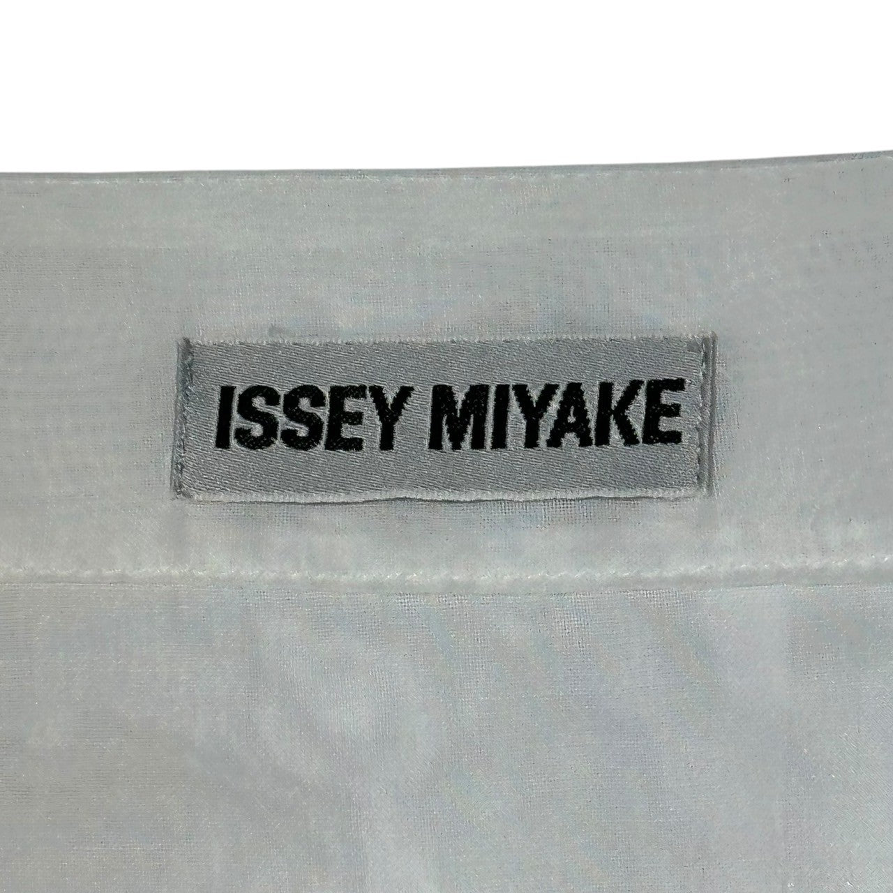 ISSEY MIYAKE(イッセイミヤケ) 90~00's Three-dimensional design sleeveless blouse 立体デザイン ノースリーブ ブラウス ホワイト 品質表示タグ無