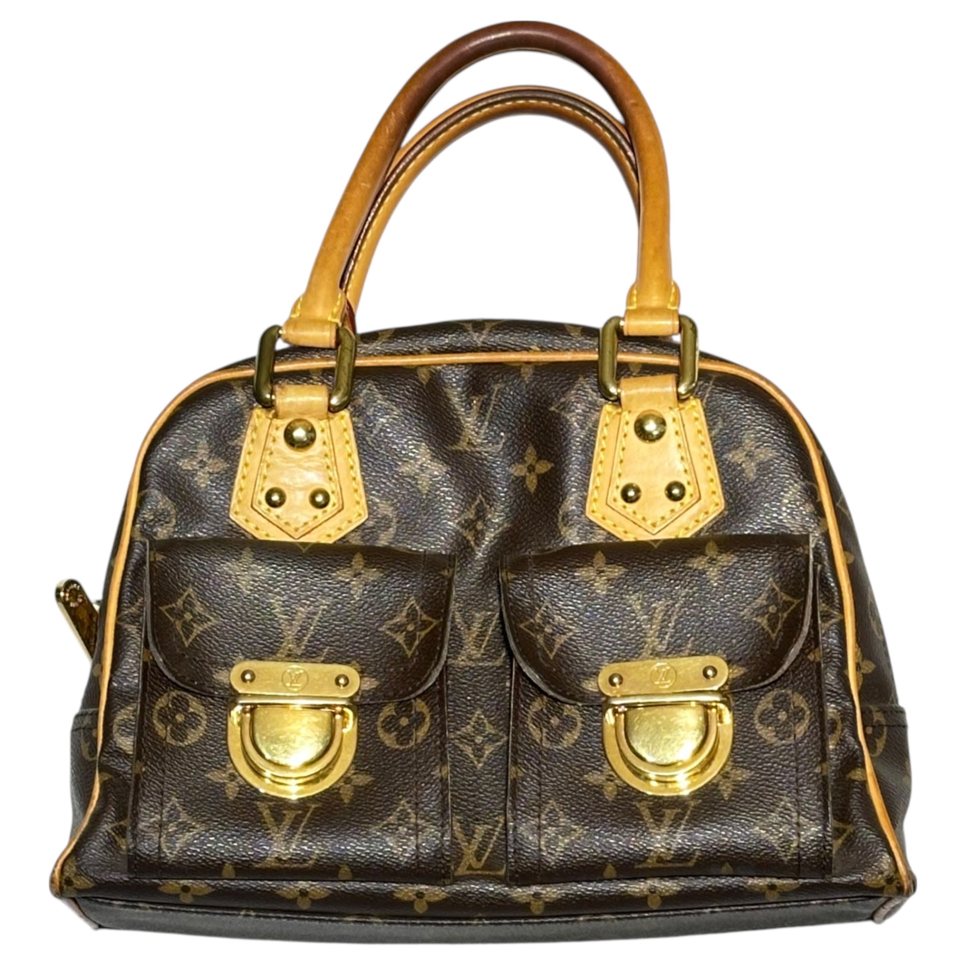 LOUIS VUITTON(ルイヴィトン) Manhattan PM マンハッタンPM ハンドバッグ モノグラム M40026 ブラウン