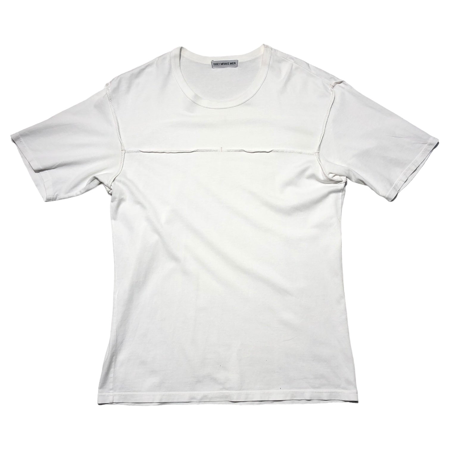 ISSEY MIYAKE MEN(イッセイミヤケメン) 01's inside out t-shirt インサイドアウト Tシャツ  00's  ME01-JK422 M ホワイト