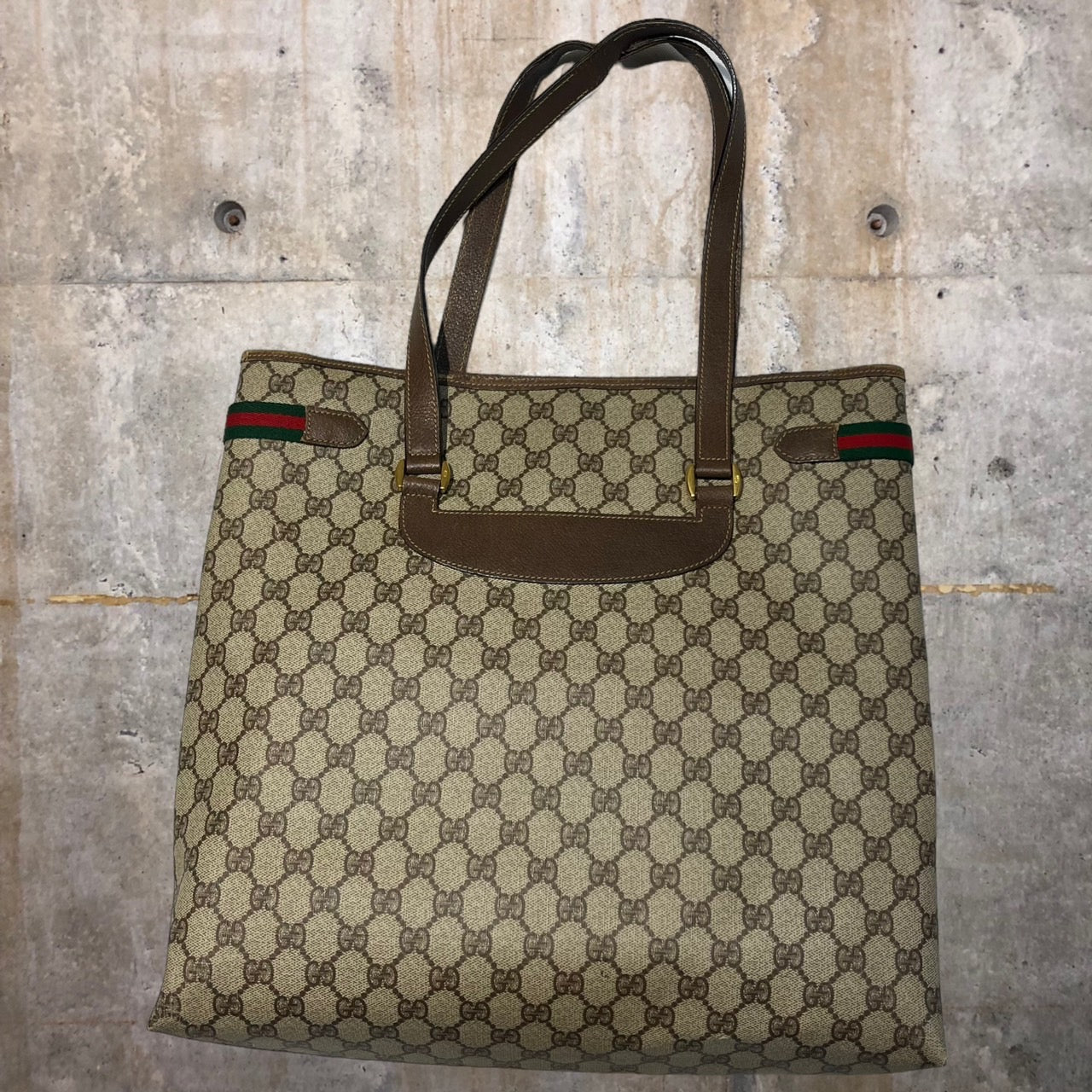 GUCCI(グッチ) シェリーラインGG柄トートバッグ 39.02.091 ベージュ