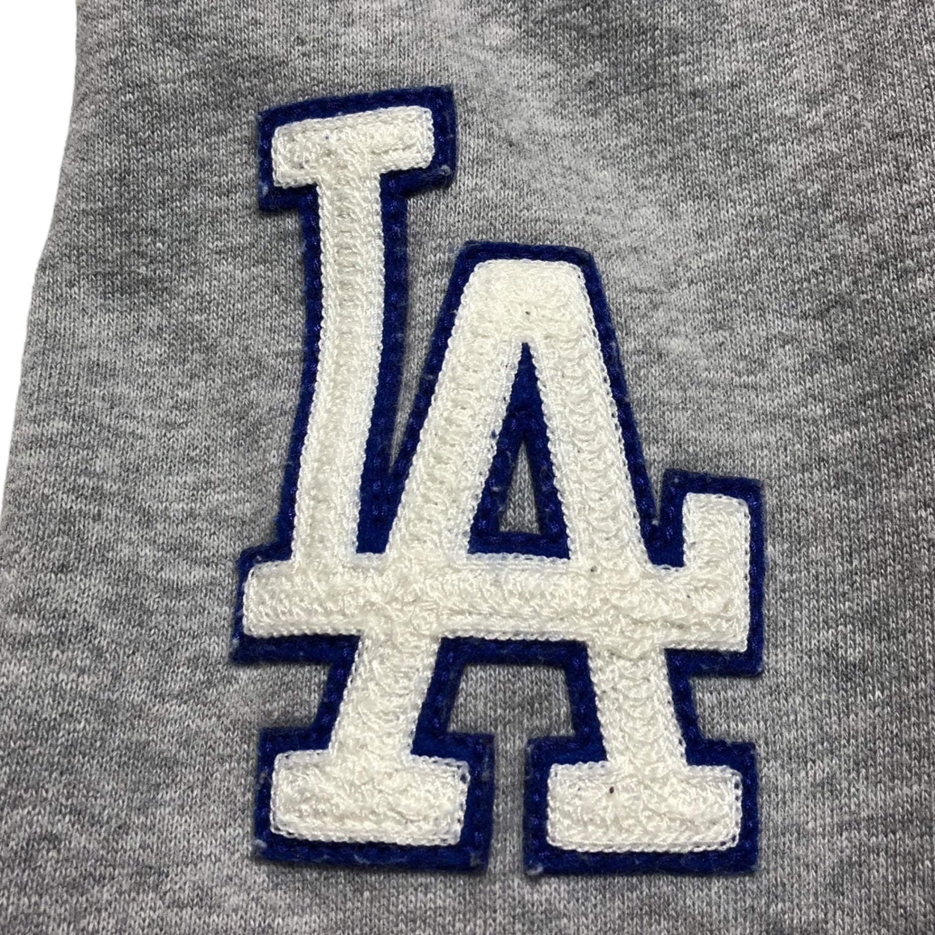 POLO RALPH LAUREN×MLB Dodgers(ポロラルフローレン×ドジャース) MLB polo bear sweatshirt ポロ  ベア ベースボール スウェット S グレー 野球 メジャー 限定 コラボ