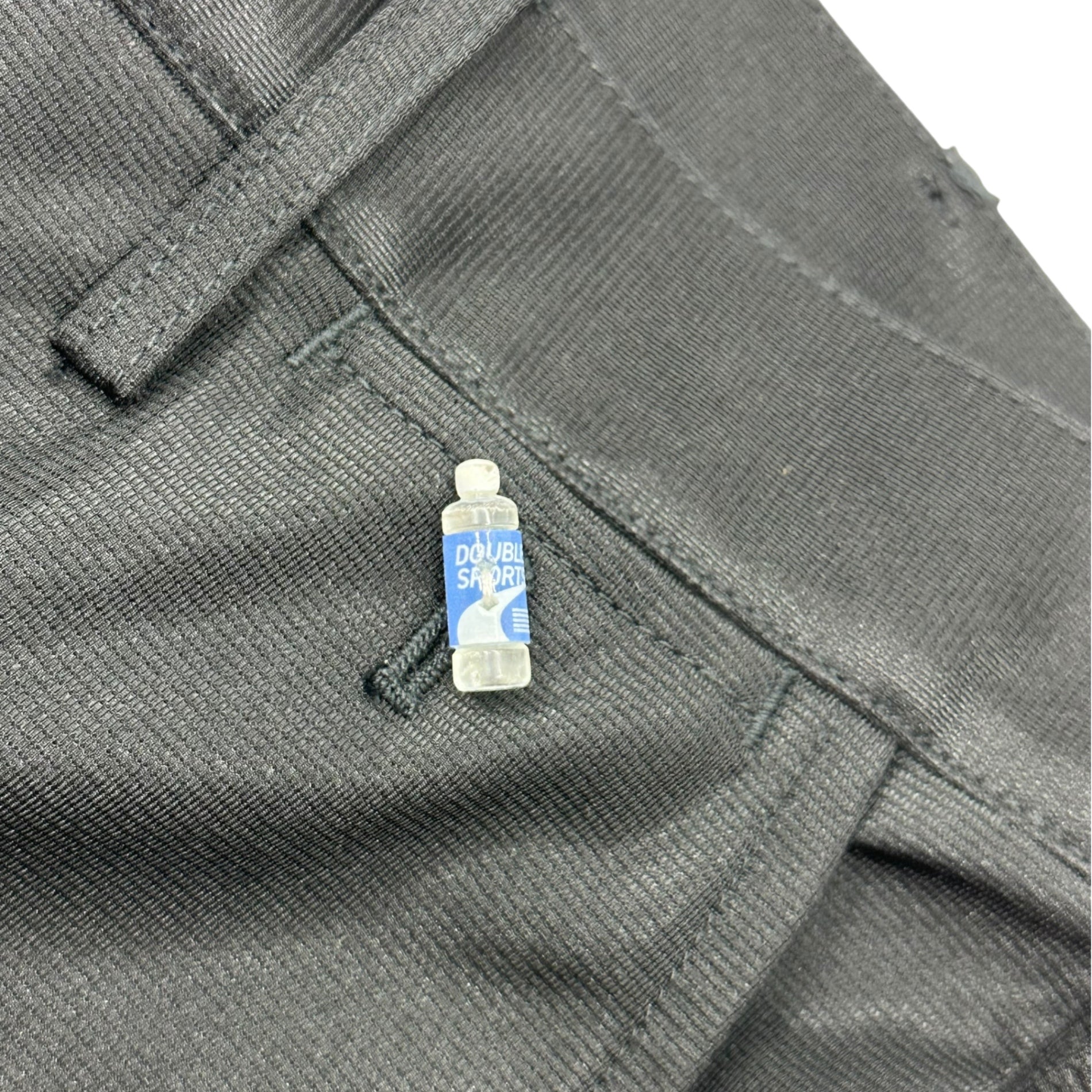 doublet(ダブレット) 21AW DOUBLE RECYCLE PET BOTTLE TROUSERS ダブル リサイクル ペットボトル スラックス 21AW14PT163 M ブラック パンツ