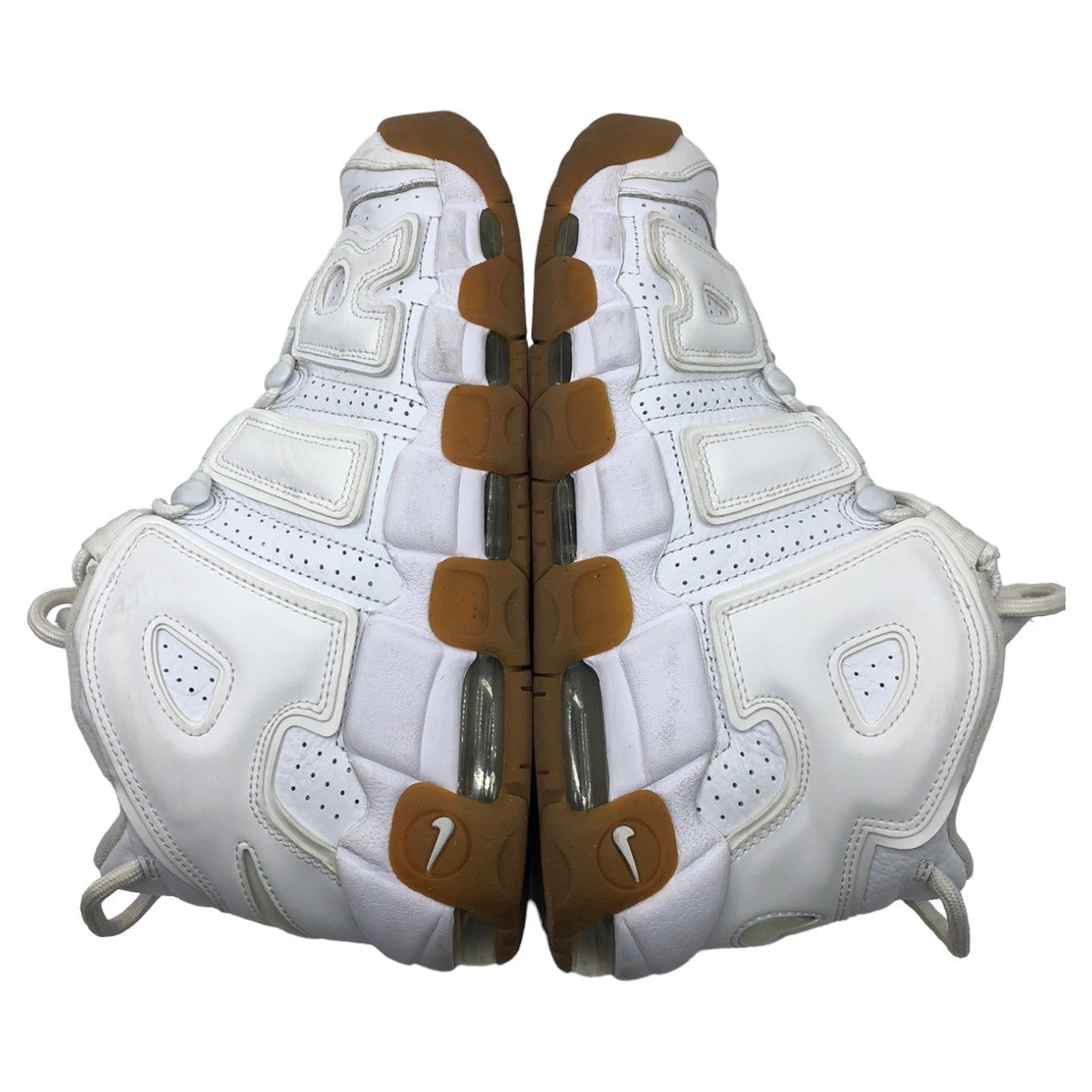 NIKE(ナイキ) AIR MORE UPTEMPO エアー モアアップテンポ ハイカット スニーカー AIR ロゴ 414962-103 SIZE 28.0 ホワイト