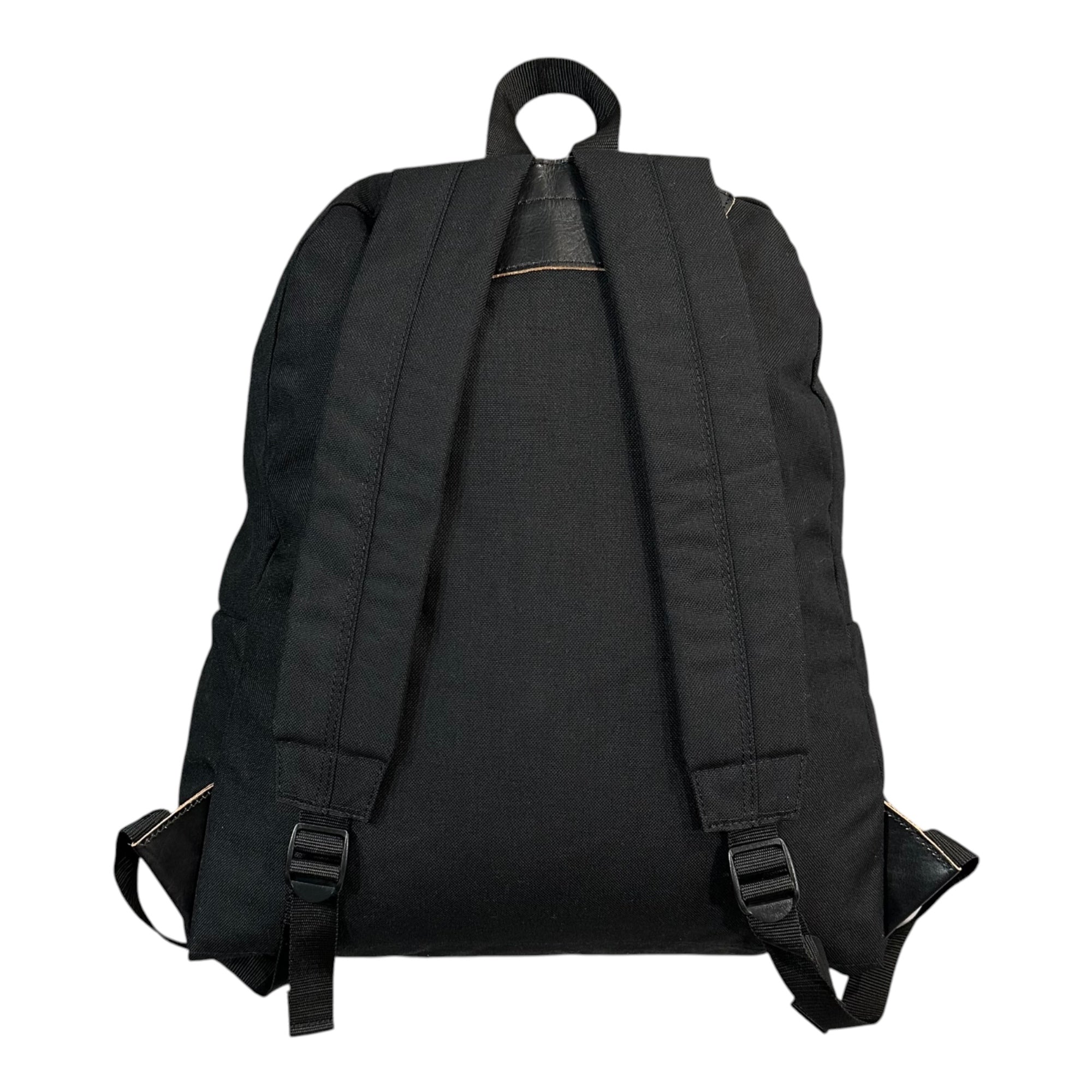 COMME des GARCONS HOMME PLUS(コムデギャルソンオムプリュス) Backpack (L) バックパック PZ-K205 ブラック リュックサック デイパック リュック レザー 定番