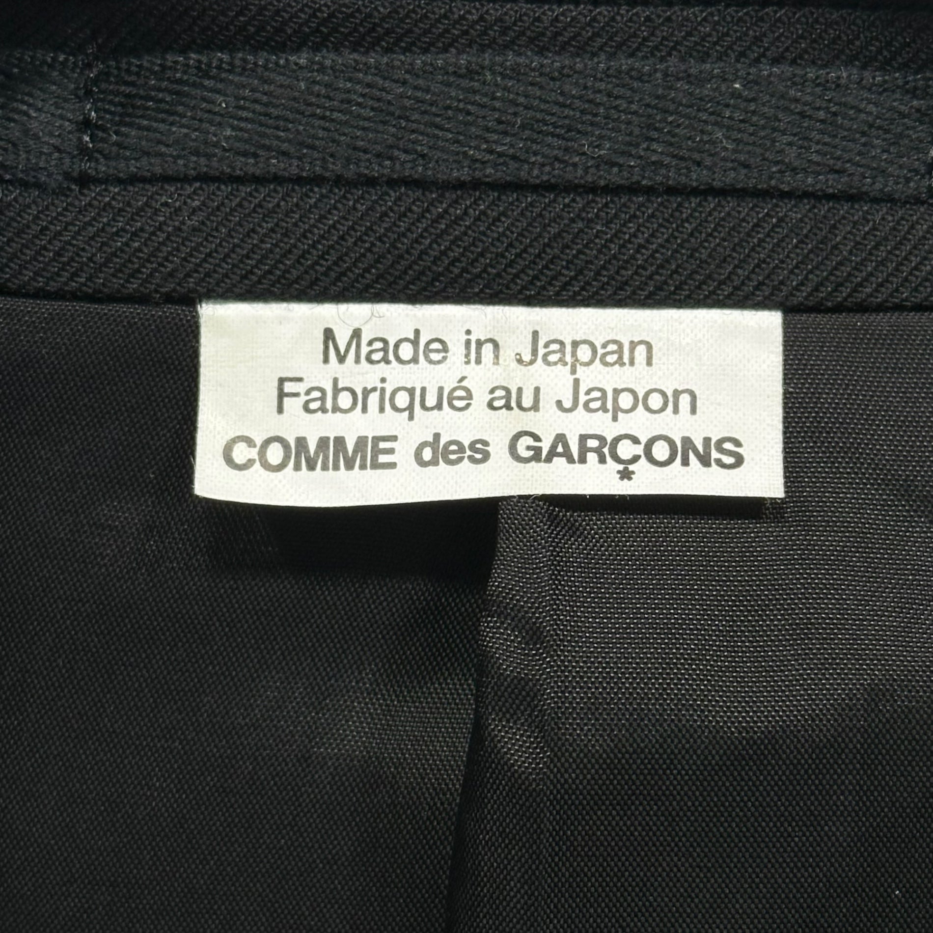 COMME des GARCONS HOMME PLUS(コムデギャルソンオムプリュス) 25SS Dot Lame Wool 2B Tailored Jacket ドット ラメ ウール 2B テーラード ジャケット PO-J066 M ブラック