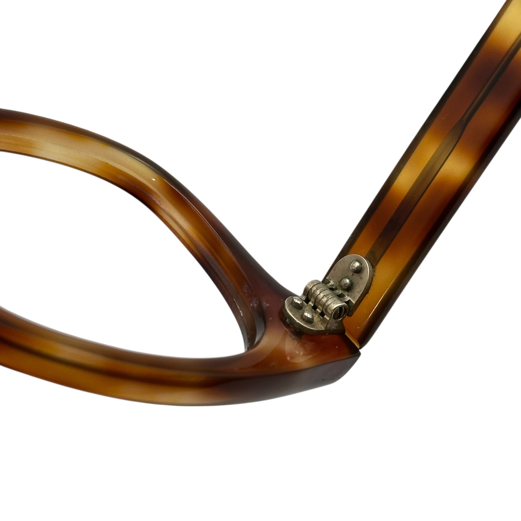 FRENCH VINTAGE(フレンチヴィンテージ) 50's Wellington Vintage Celluloid Frame ウェリントン ヴィンテージ セルロイド フレーム イエロートートイズ ジュラ地方 メガネ 眼鏡 サングラス 50年代 極太テンプル 鼈甲