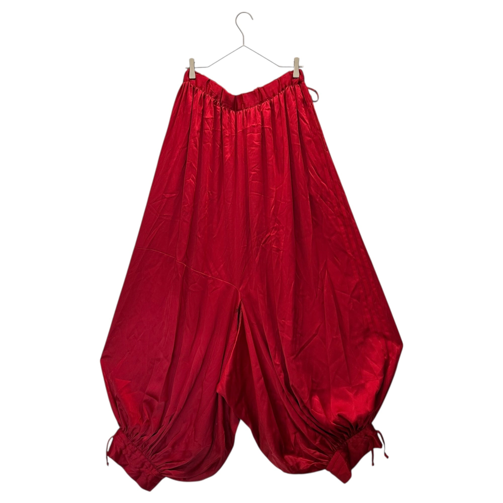 Y-3(ワイスリー) 18SS Collection Poly Balloon Pants コレクション ポリ バルーン パンツ 1E1001 XS レッド コレクションランウェイ 着用品
