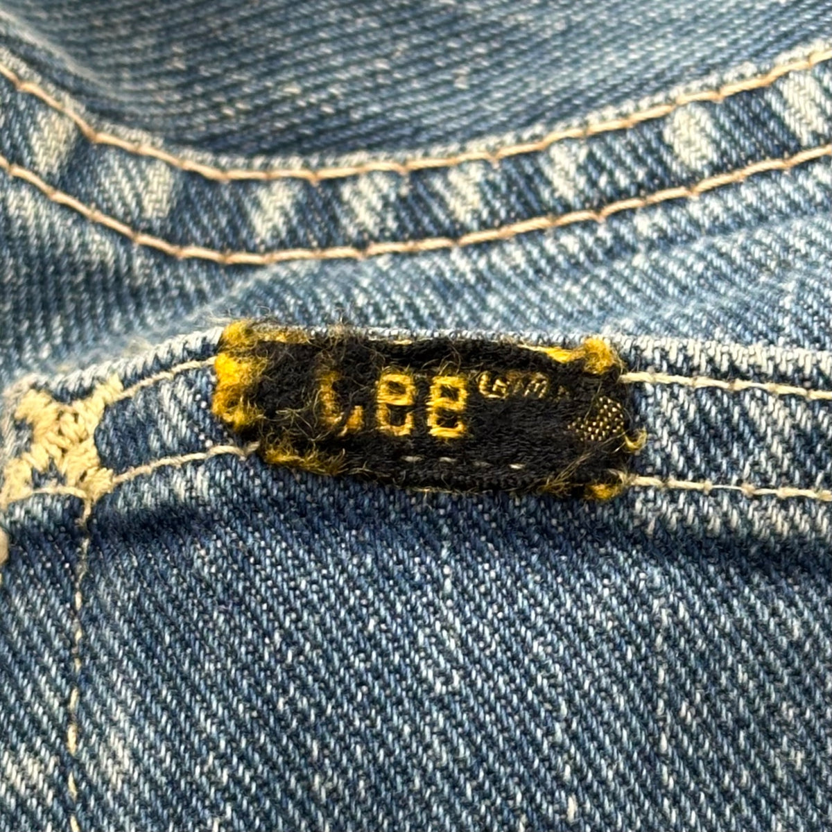 LEE(リー) 1970~1971's RIDERS 101Z Denim Pants デニム パンツ 28 インディゴ 70's 70年代 ヴィンテージ サイド黒タグ最終期