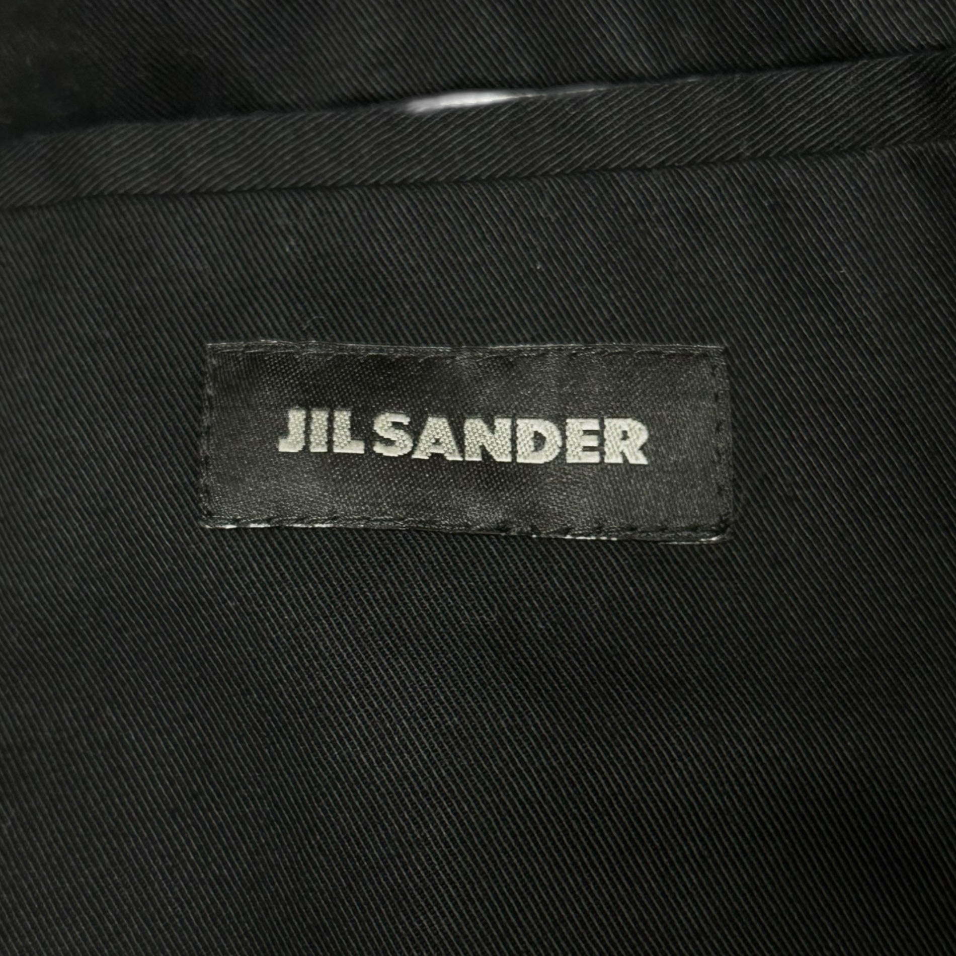 JIL SANDER(ジルサンダー) 00's Archive Lamb Leather Jacket 本人期 アーカイブ ラムレザー ジャケット 44(S程度) ブラック コート