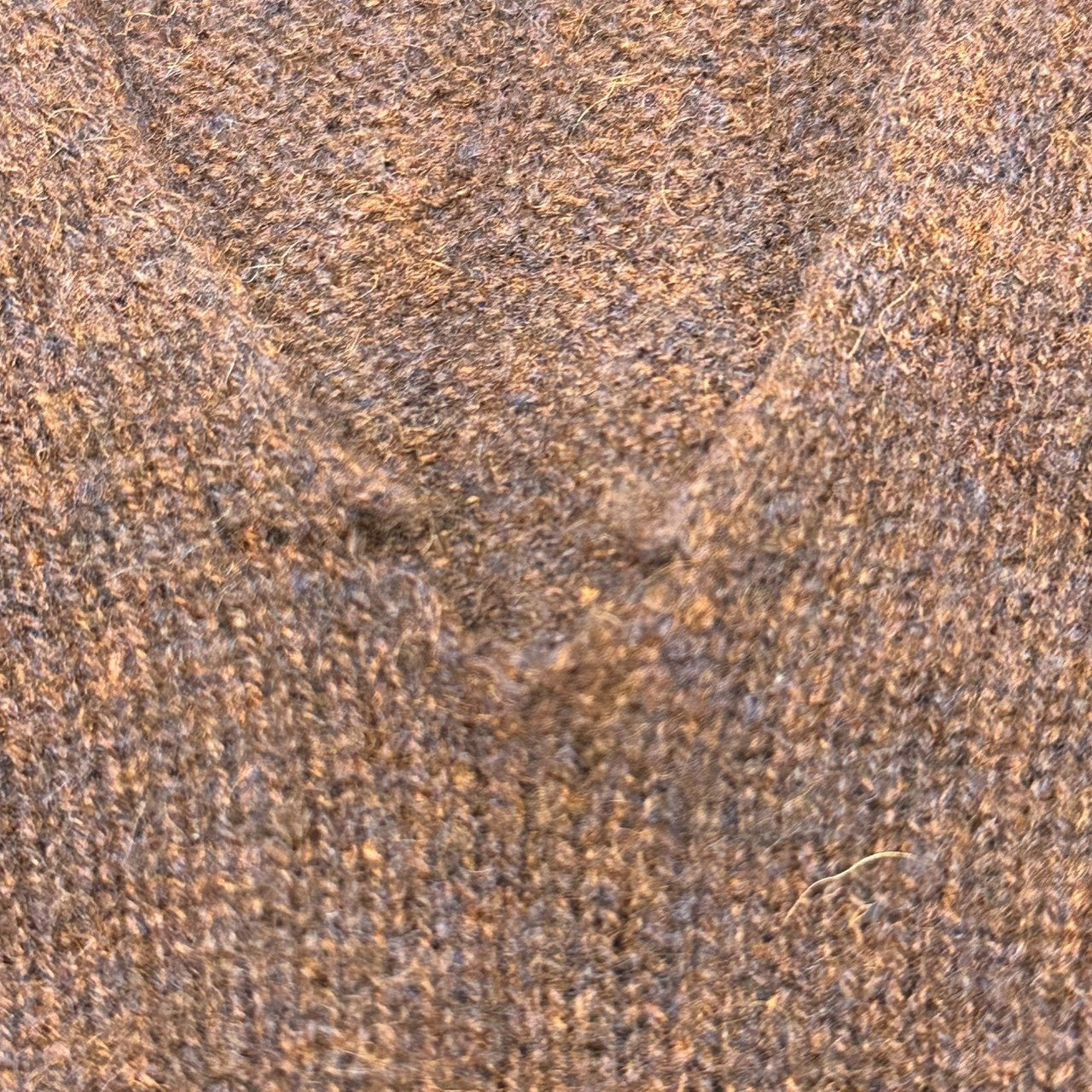KHAITE(ケイト) Deep V-Neck Cashmere Pullover Knit ディープ  Vネック カシミア プルオーバー ニット 40(L) ブラウン