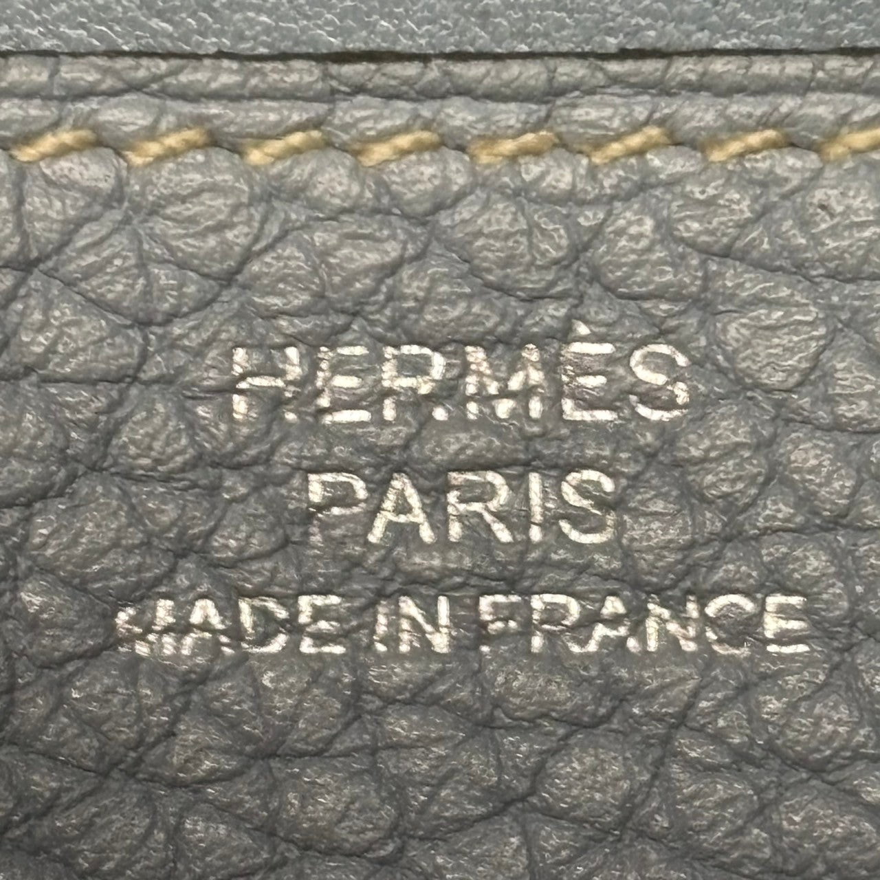 HERMES(エルメス) Dogon Long Togo ドゴン ロング トゴ □P 27NM ブルージーン 長財布 レザー