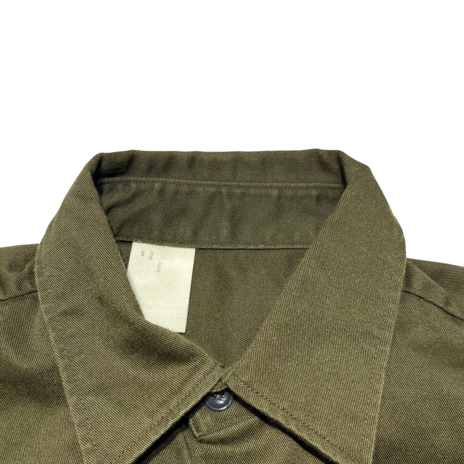 N.HOOLYWOOD(エヌハリウッド ミスターハリウッド) military type short sleeve shirt ミリタリータイプ 半袖  シャツ 101-SH20 36(S) カーキ