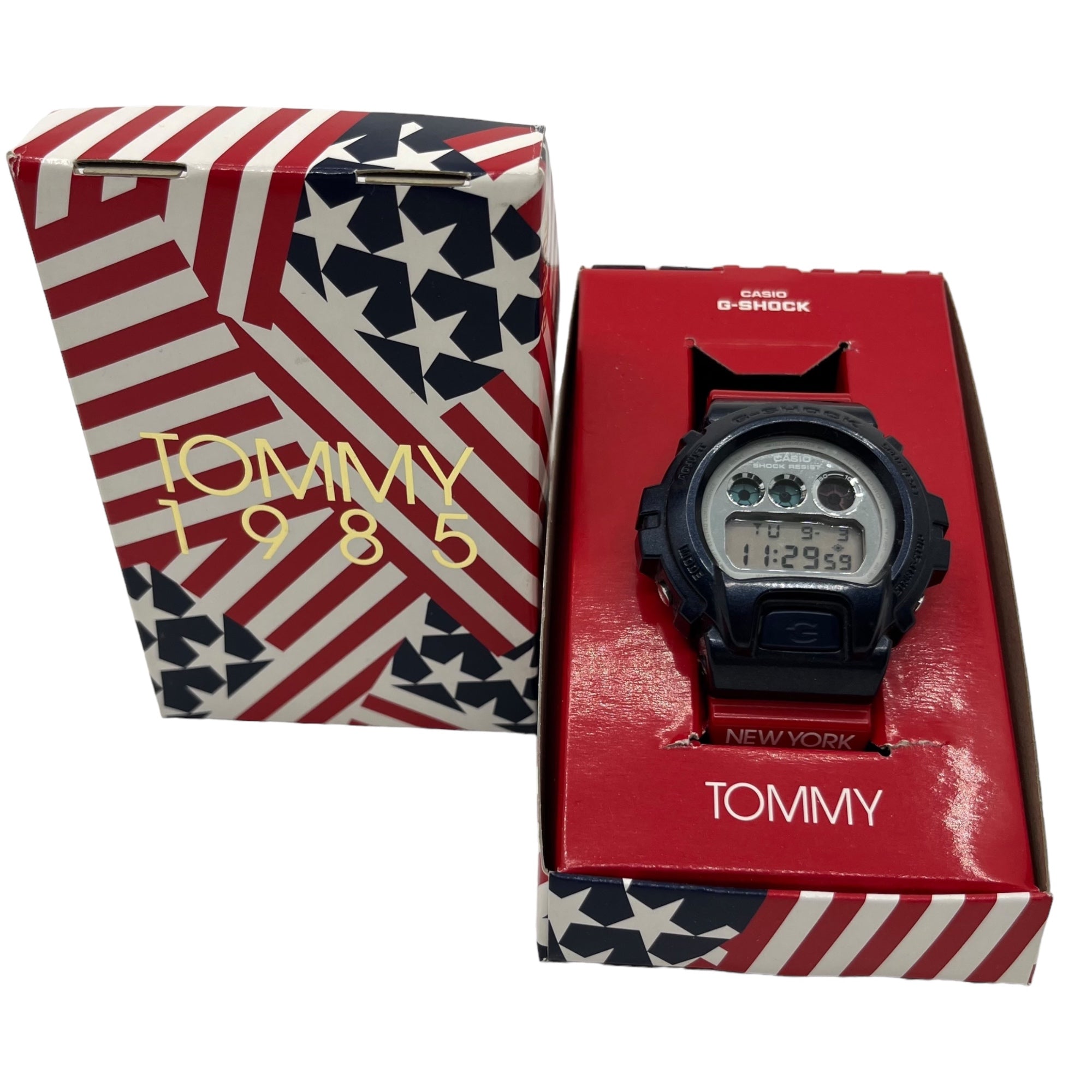 TOMMY×CASIO(トミー×カシオ) G-SHOCK FLAG ジーショック フラグ コラボレーション モデル DW-6900FS ネイ