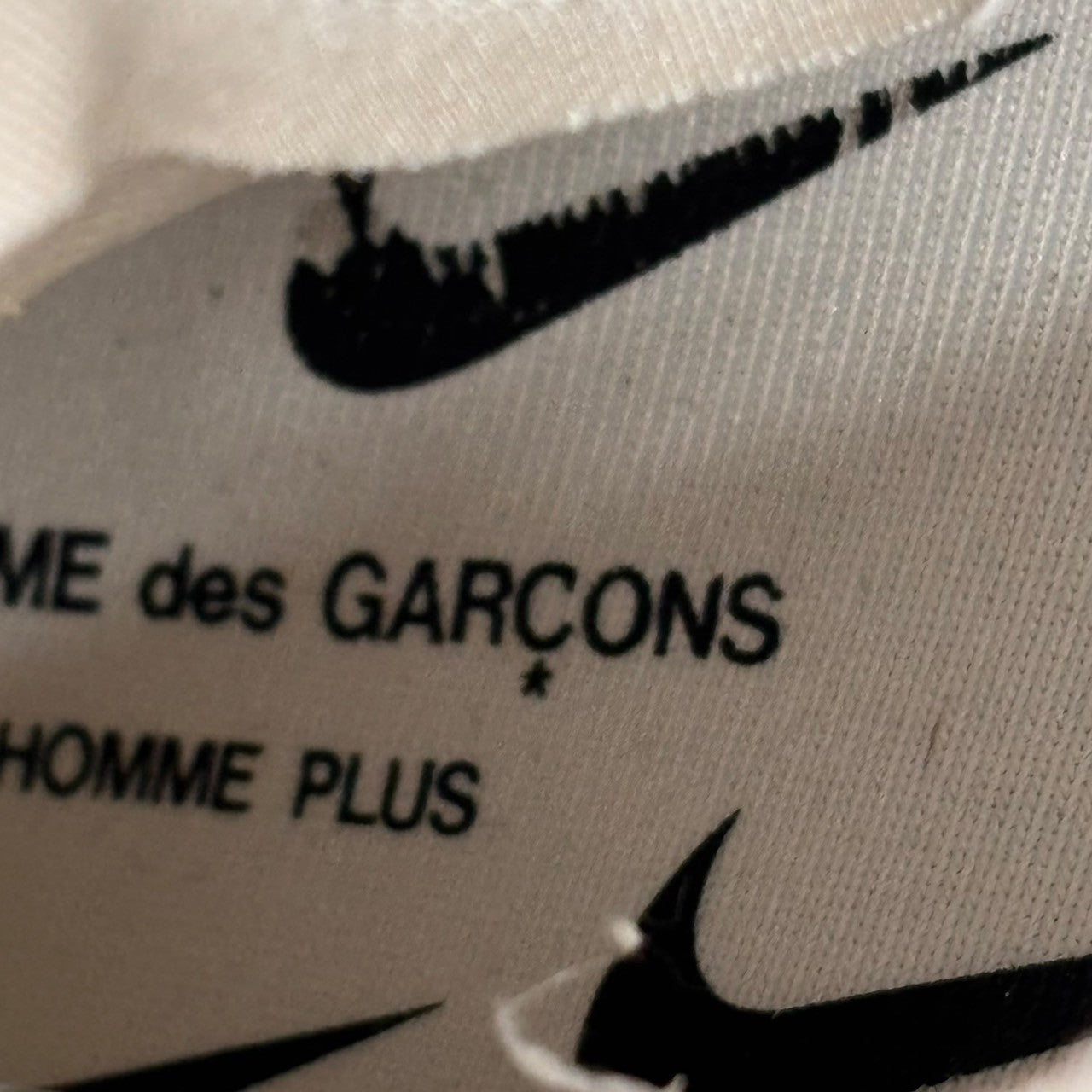 NIKE×COMME des GARCONS HOMME PLUS(ナイキ×コムデギャルソンオムプリュス) ACG Air Mowabb "Sail" エアモアブ AV4438-100 28cm ホワイト スニーカー