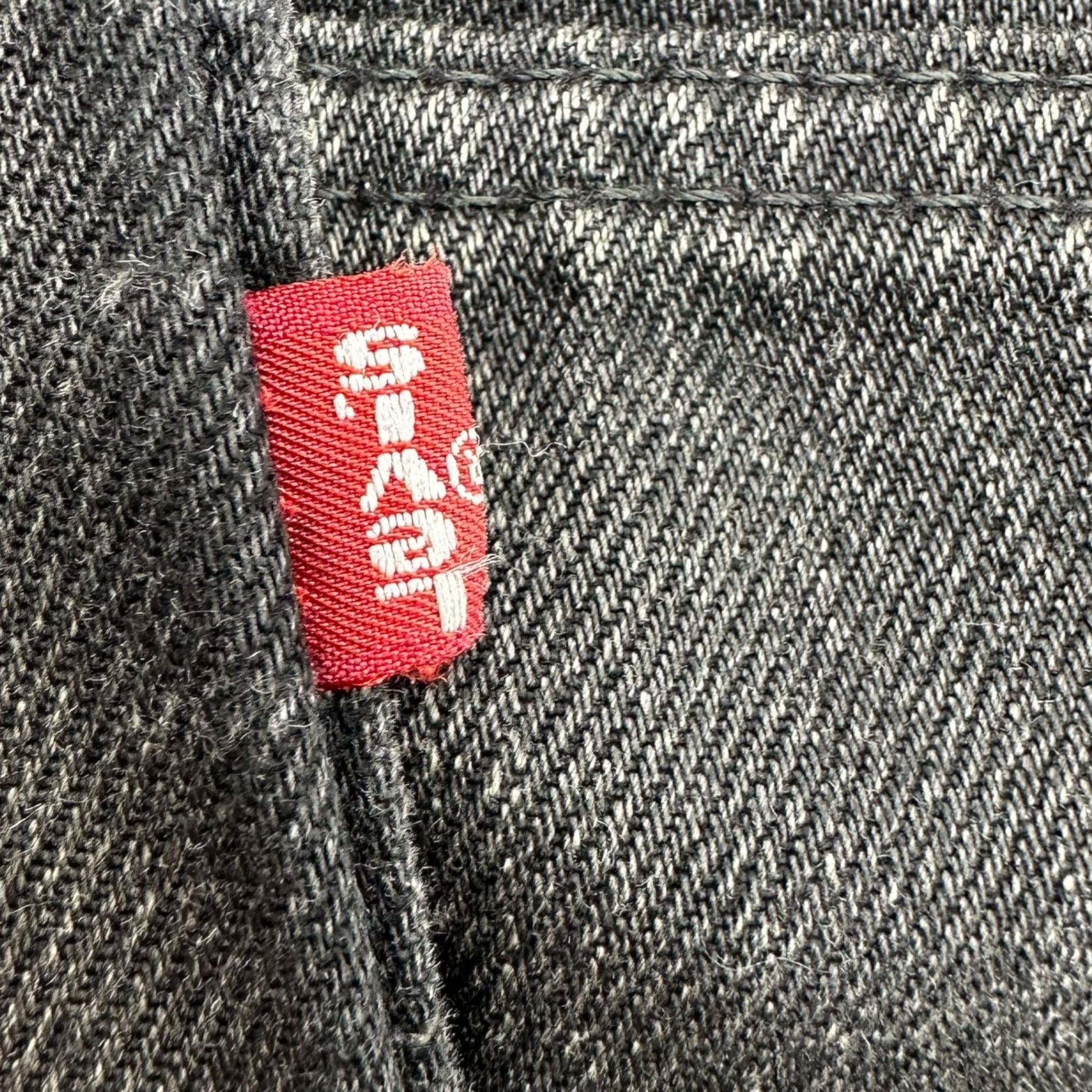 Levi's(リーバイス) 90's 501 USA made Post-dyed Black Denim Pants 後染め ブラック デニム パンツ W29 L34 ブラック 90年代 USA製 裏ボタン524 ヴィンテージ