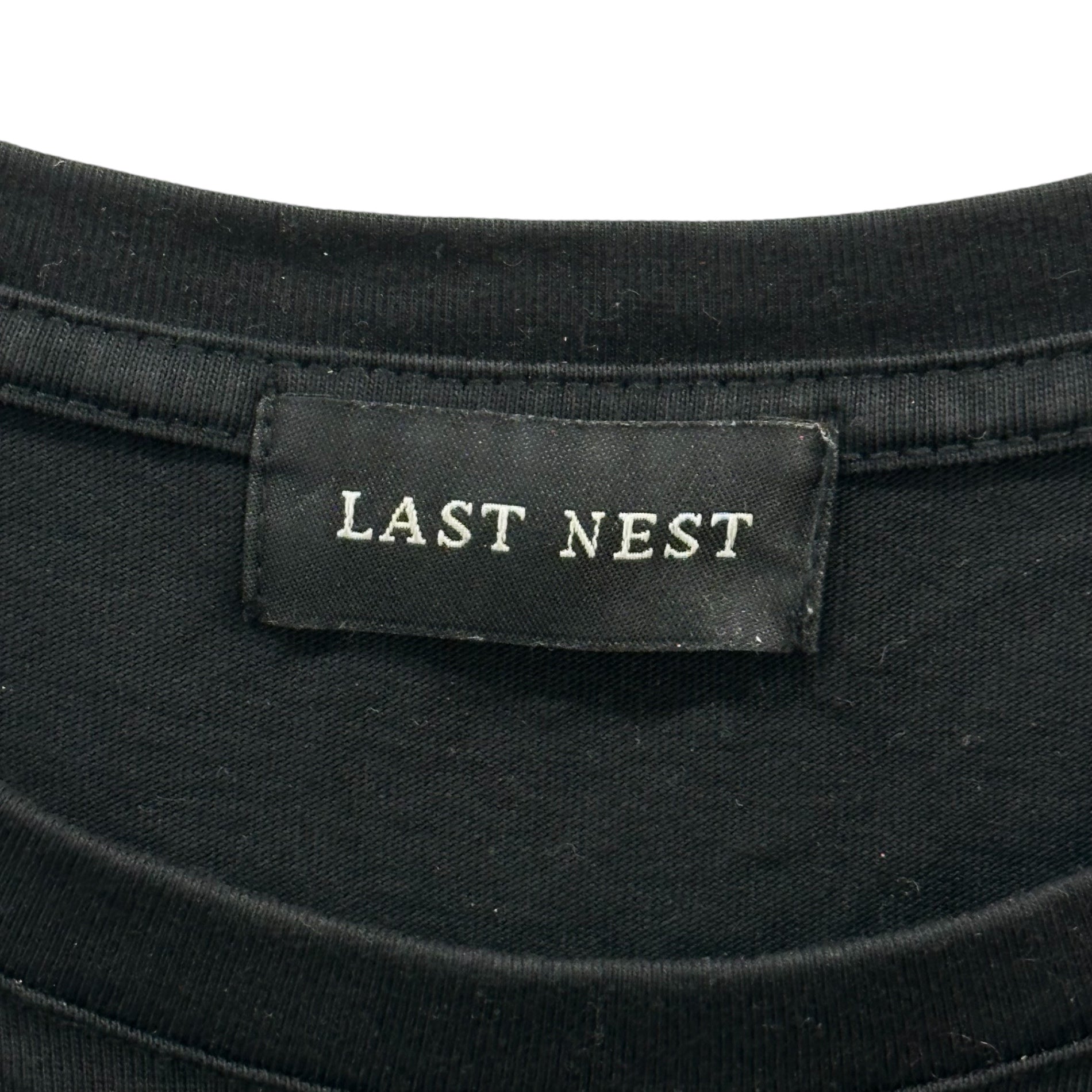 LAST NEST(ラストネスト) 25SS One Dollar T-Shirts/ Black 1ドル プリント Tシャツ XL ブラック