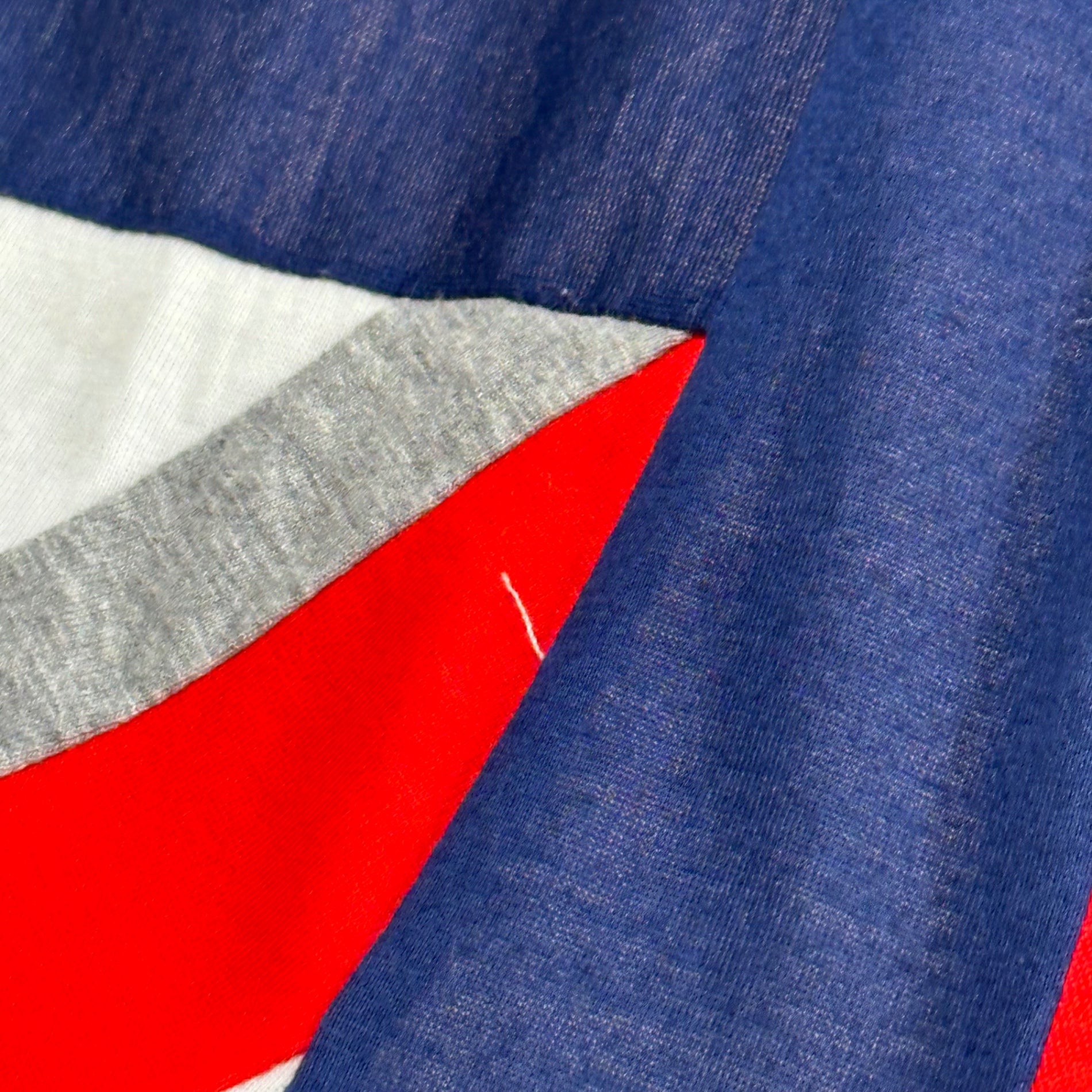 COMME des GARCONS HOMME PLUS(コムデギャルソンオムプリュス) 1997SS Mod Era Union Jack L/S T-Shirt モッズ期 ユニオンジャック 長袖 Tシャツ PT-040060 FREE ホワイト×ネイビー×レッド×グレー AD1996 90s アーカイブ