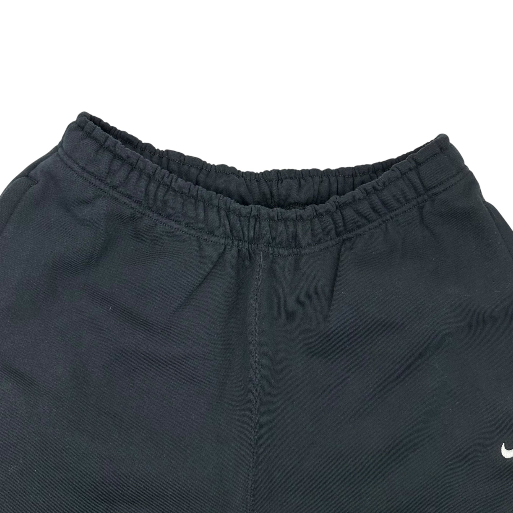 NIKE(ナイキ) AS M NK SOLO SWSH FLC CRW ＆ CF PANT ソロ スウッシュ フリース クルーネック スウェット ＆ スウェット パンツ セットアップ DX1362-010 / DX1365-010 TP : XXL PT : L ブラック 上下