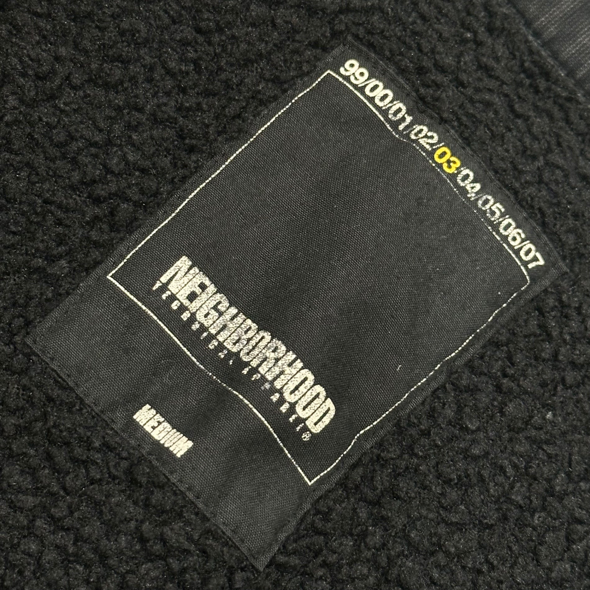 NEIGHBORHOOD(ネイバーフッド) 2003AW M-65 Military JKT ミリタリー ジャケット TSNH-JK03 M ブラック 00's