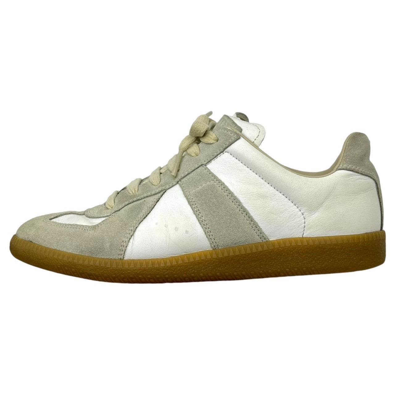 MAISON MARGIELA(メゾンマルジェラ) GERMAN TRAINER ジャーマントレーナー 36(23cm程度) グレー×ホワイト  ローカット スニーカー