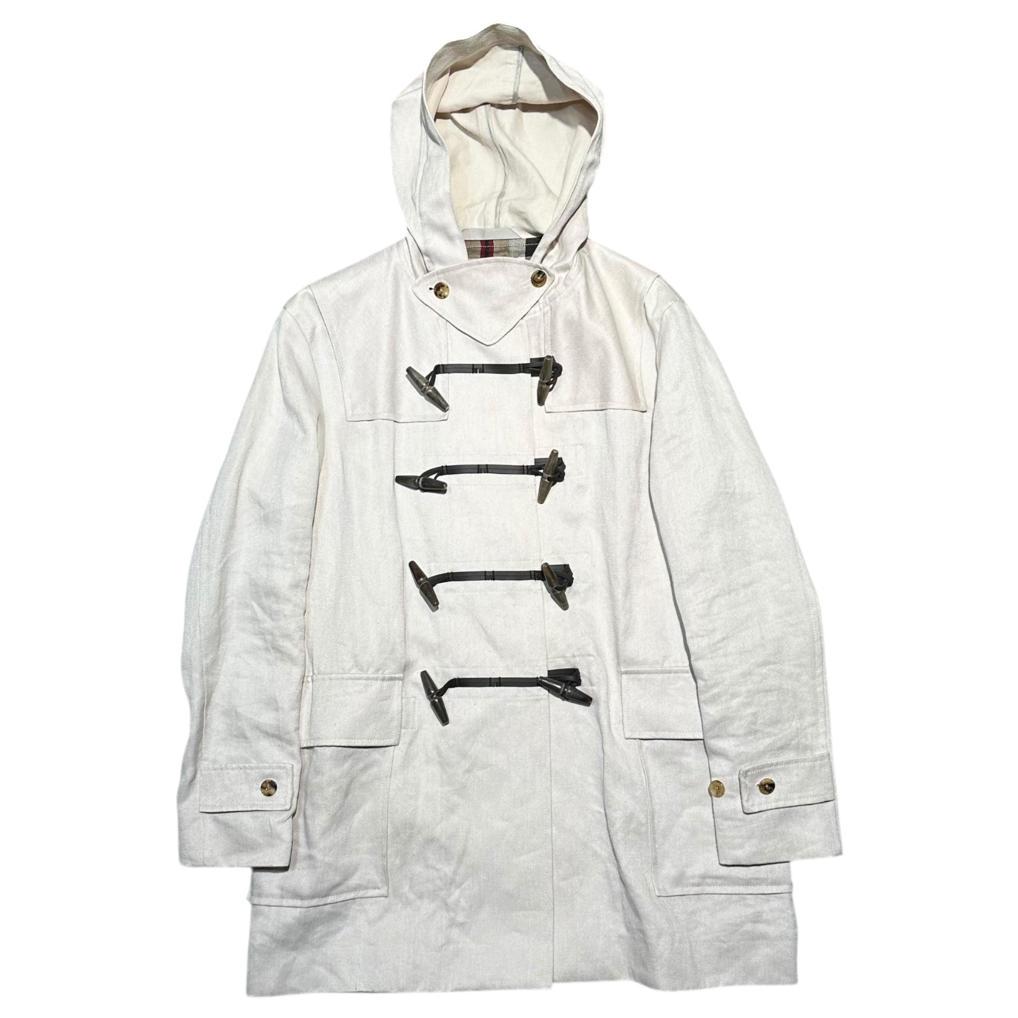 MACKINTOSH(マッキントッシュ) 100% Linen Duffle Coat リネン ダッフル コート G1C81-312-42 L アイボリー