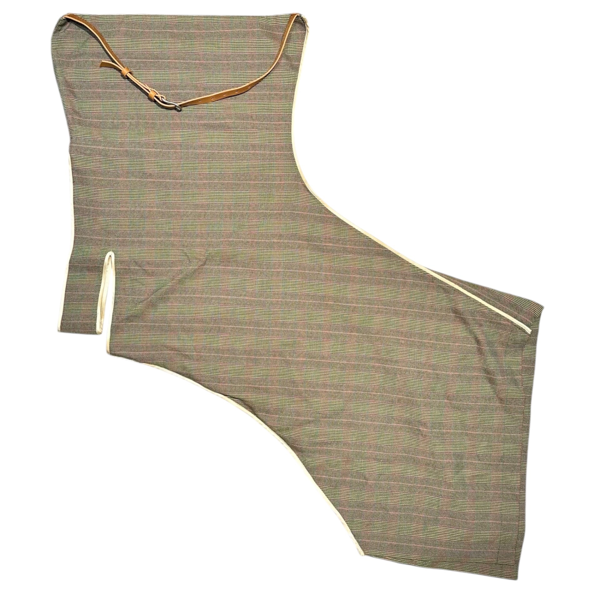 COMME des GARCONS JUNYA WATANABE(コムデギャルソンジュンヤワタナベ) 97AW Vintage Waist bag skirt ヴィンテージ ウエスト バッグ 変形 スカート JS-040090 FREE グリーン×ピンク AD1997