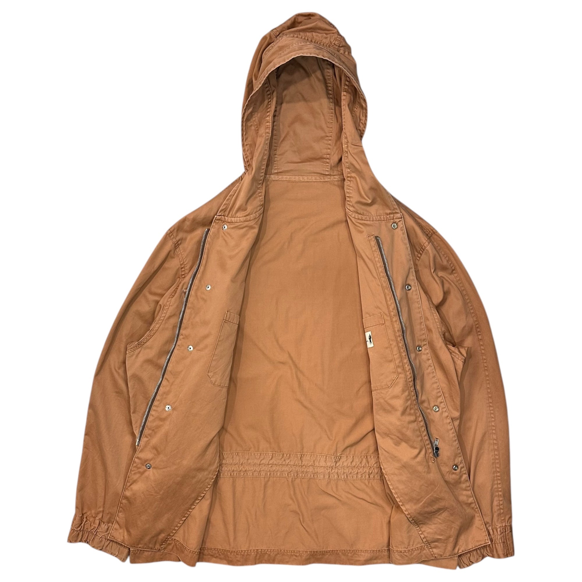 HAKKA HOMME(ハッカオム) 90's Multi-Pocket Hooded Jacket 90年代 マルチポケット フーデッド ジャケット XL程度 オレンジ