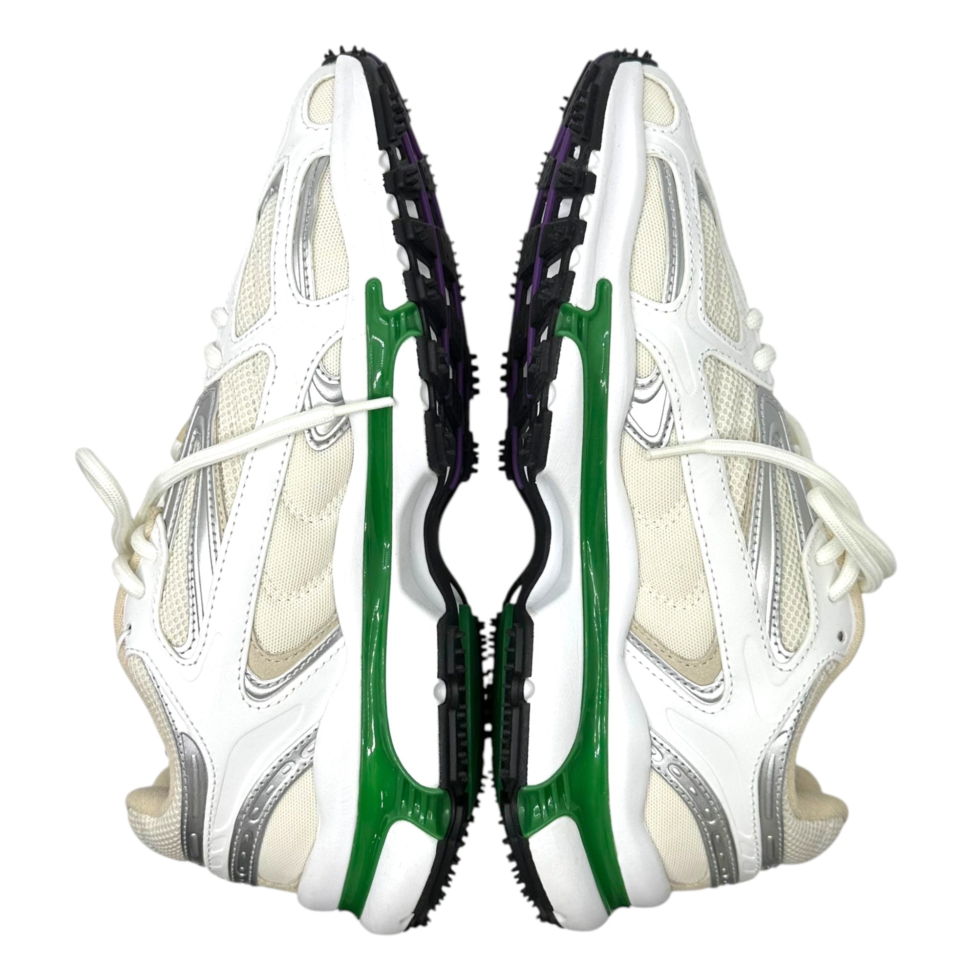 LACOSTE(ラコステ) L003 2K24 124 1 SFA ローカット スニーカー 747SMA0013082 27.5cm ホワイト×グリーン