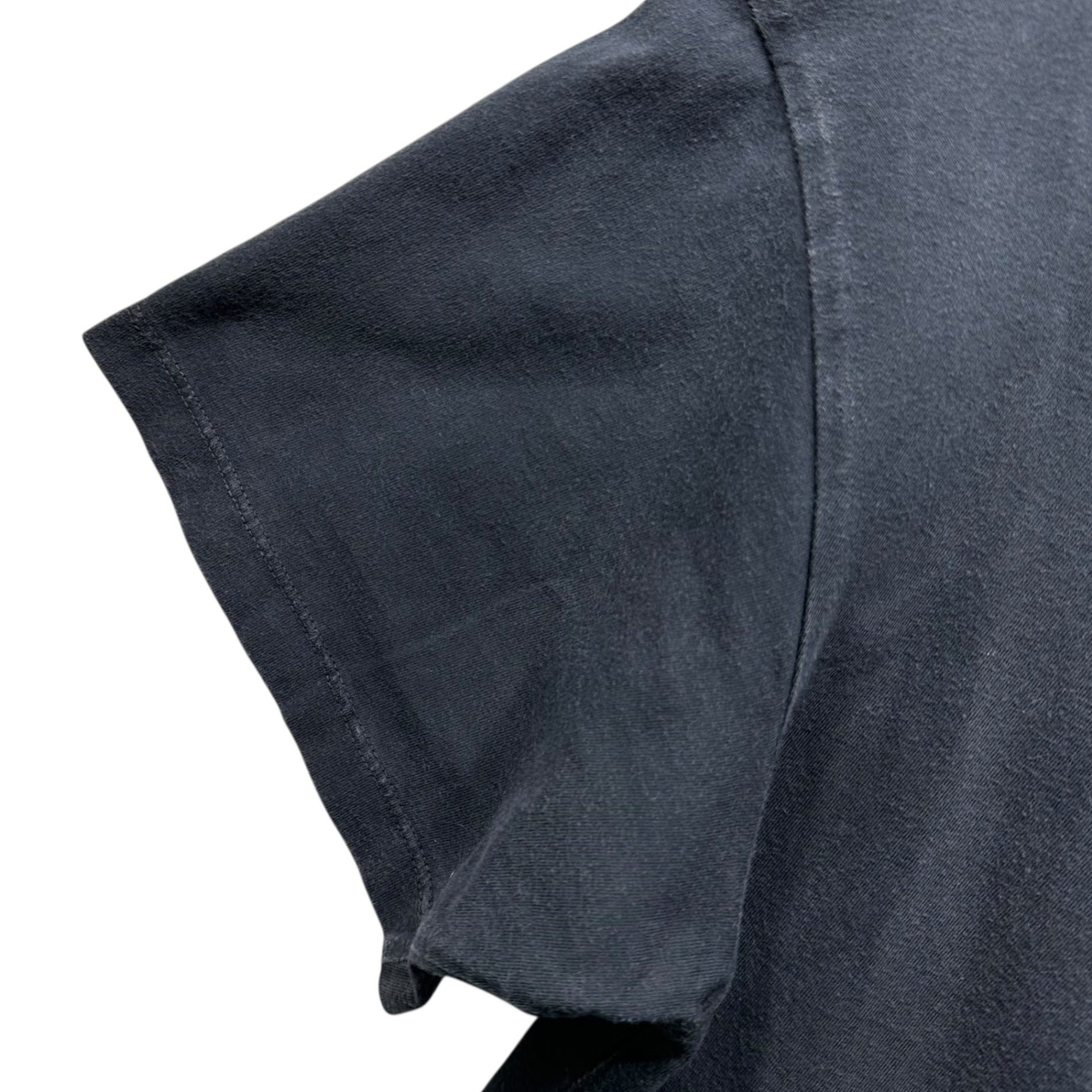 Maison Martin Margiela(メゾン マルタンマルジェラ) 00's Archive Asymmetrical Side-Open S/S T-Shirt アーカイブ アシンメトリー サイドオープン 半袖 Tシャツ XL ネイビー 白タグ 本人期 メンズ着用可