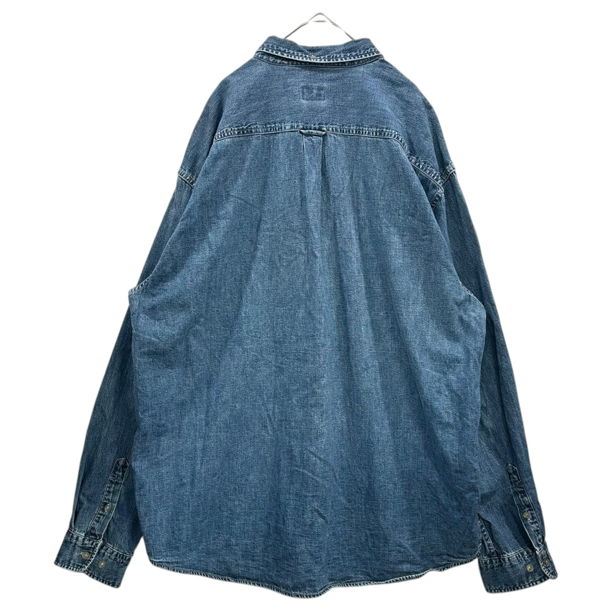 Calvin Klein Jeans(カルバンクラインジーンズ) Over Sized Denim Shirt オーバーサイズ デニム シャツ L インディゴ