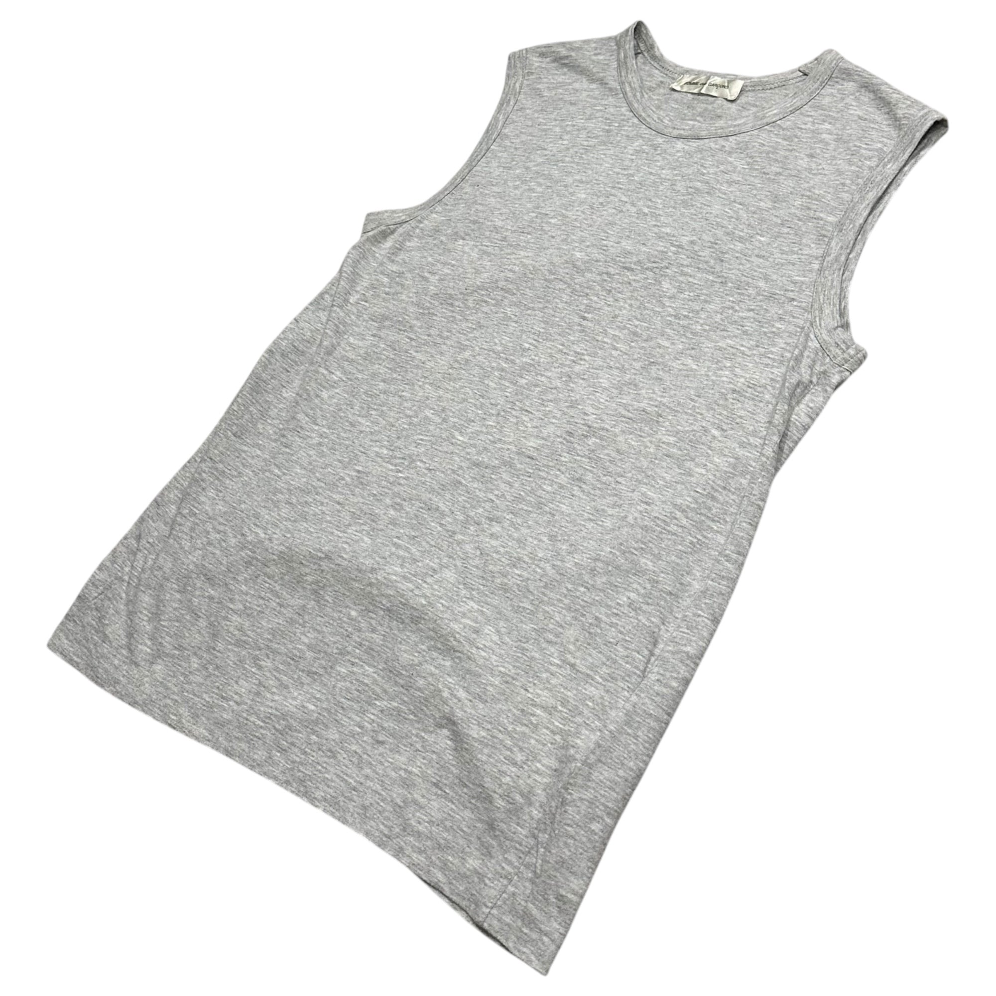 COMME des GARCONS(コムデギャルソン) 2002SS Basic Sleeveles T-Shirt ベーシック スリーブレス Tシャツ  GE-T053 FREE グレー AD2001