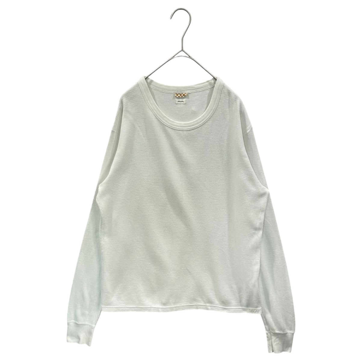 VISVIM(ビズビム/ヴィズヴィム) 2019AW SUBLIG THERMAL CREW 3-PACK L/S サブリグ サーマル クルーネック ロングスリーブ 長袖 カットソー 0119205009006 2 ホワイト Tシャツ