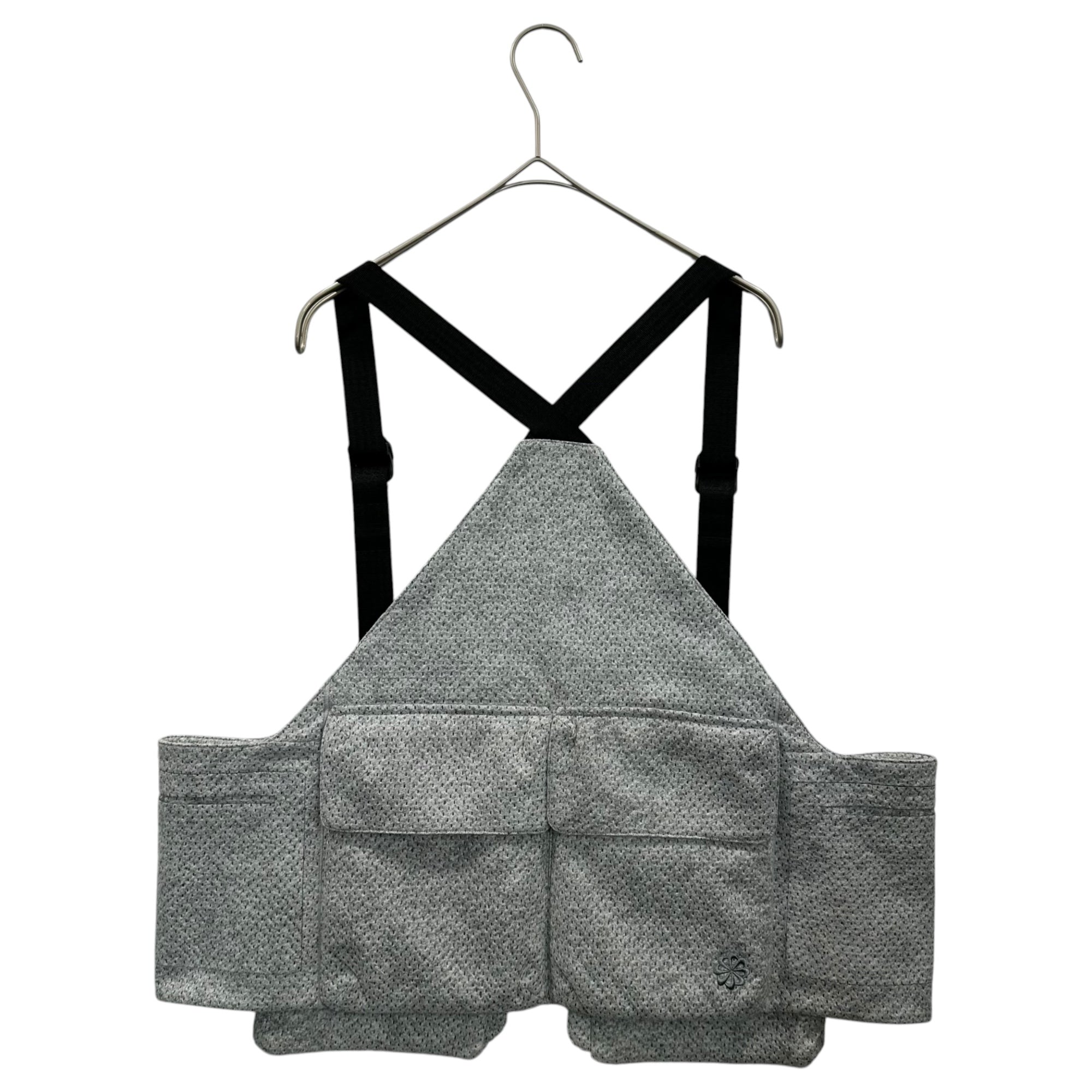 NIKE(ナイキ) Tech Pack Utility Vest 'Grey' テック パック ユーティリティー ベスト DX9404-077 L/XL グレー×ブラック