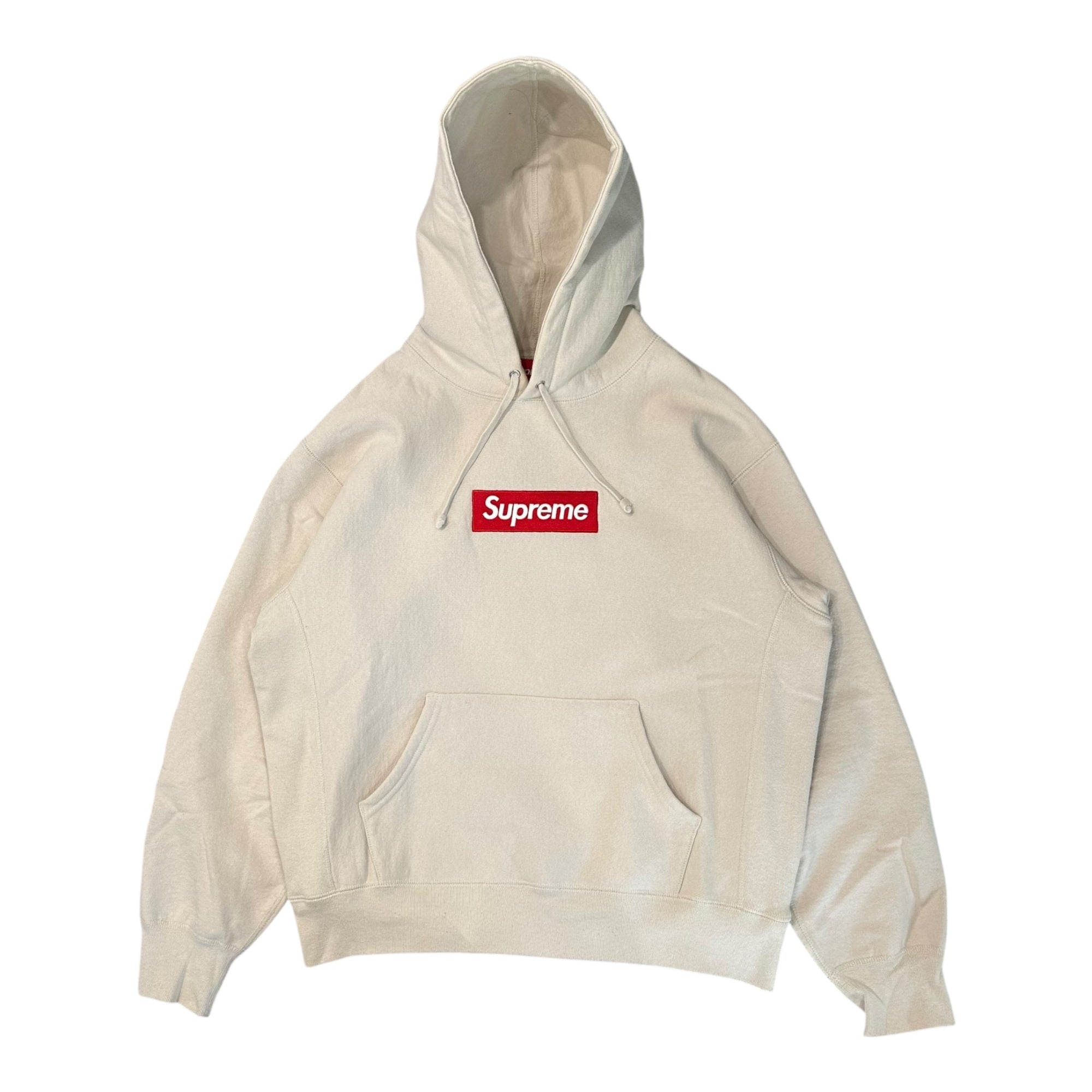 SUPREME(シュプリーム) 24AW Box Logo Hooded Sweatshirt "Stone" ボックス ロゴ フーディー S ベージュ 24FW パーカー