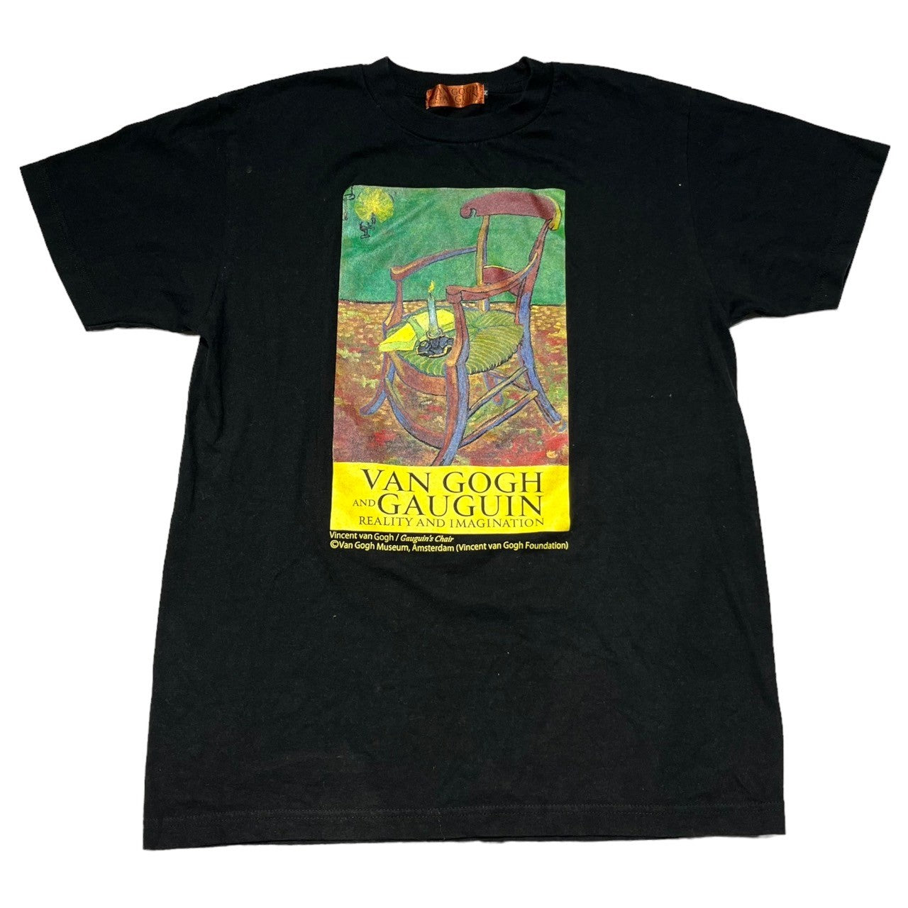 USED(ユーズド) 2016 Van Gogh and Gauguin T-SHIRT ゴッホとゴーギャン展 Tシャツ M ブラック