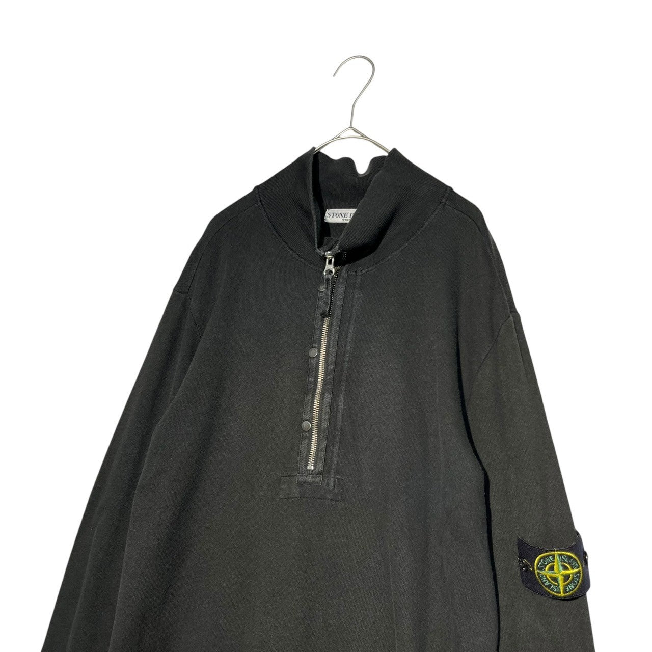 STONE ISLAND(ストーンアイランド) 08SS Half zip sweatshirt ハーフ ジップ スウェット 48155A1