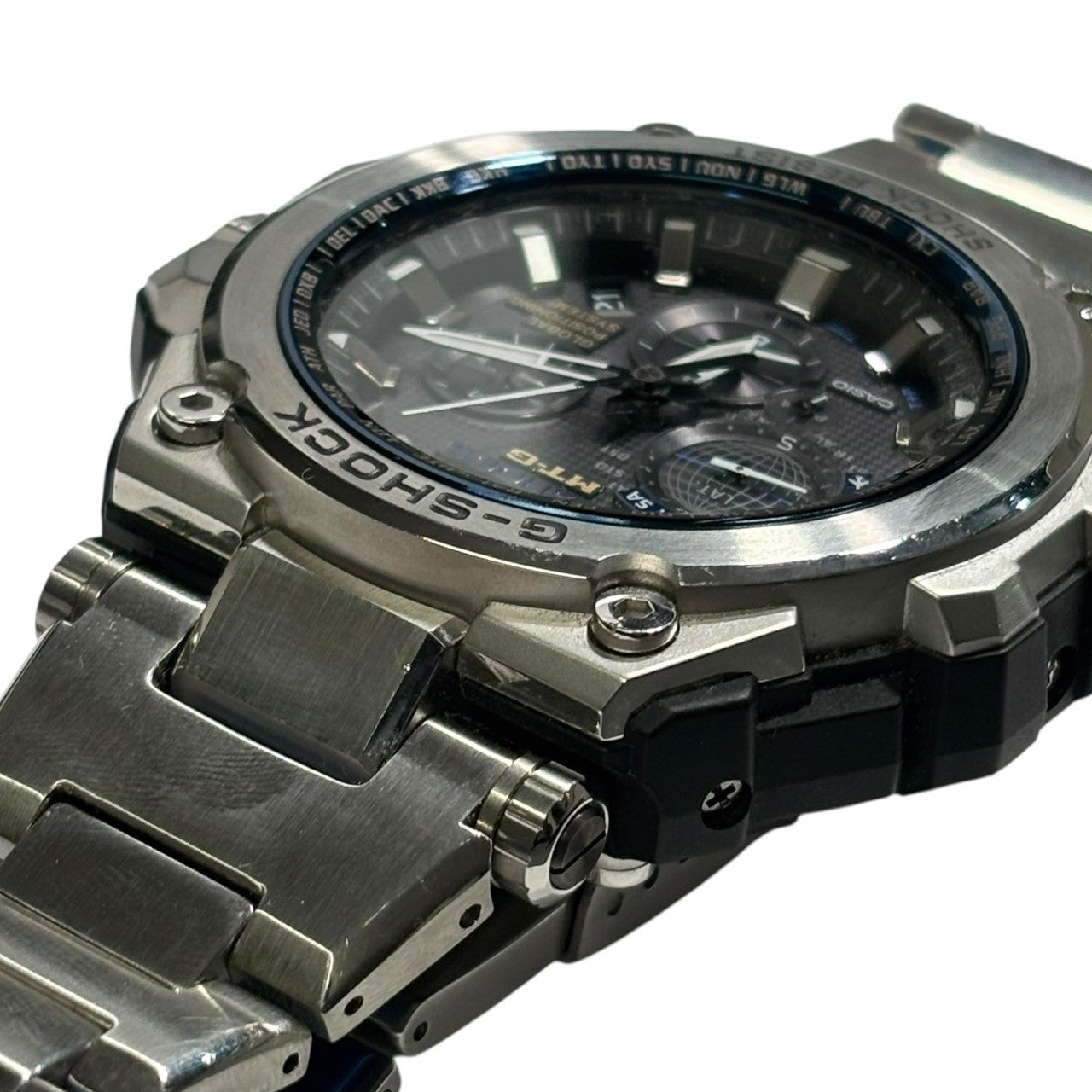 CASIO(カシオ) G-SHOCK MT-G ジーショック アナログ 腕時計 MTG-G1000D-1AJF シルバー ソーラー電波