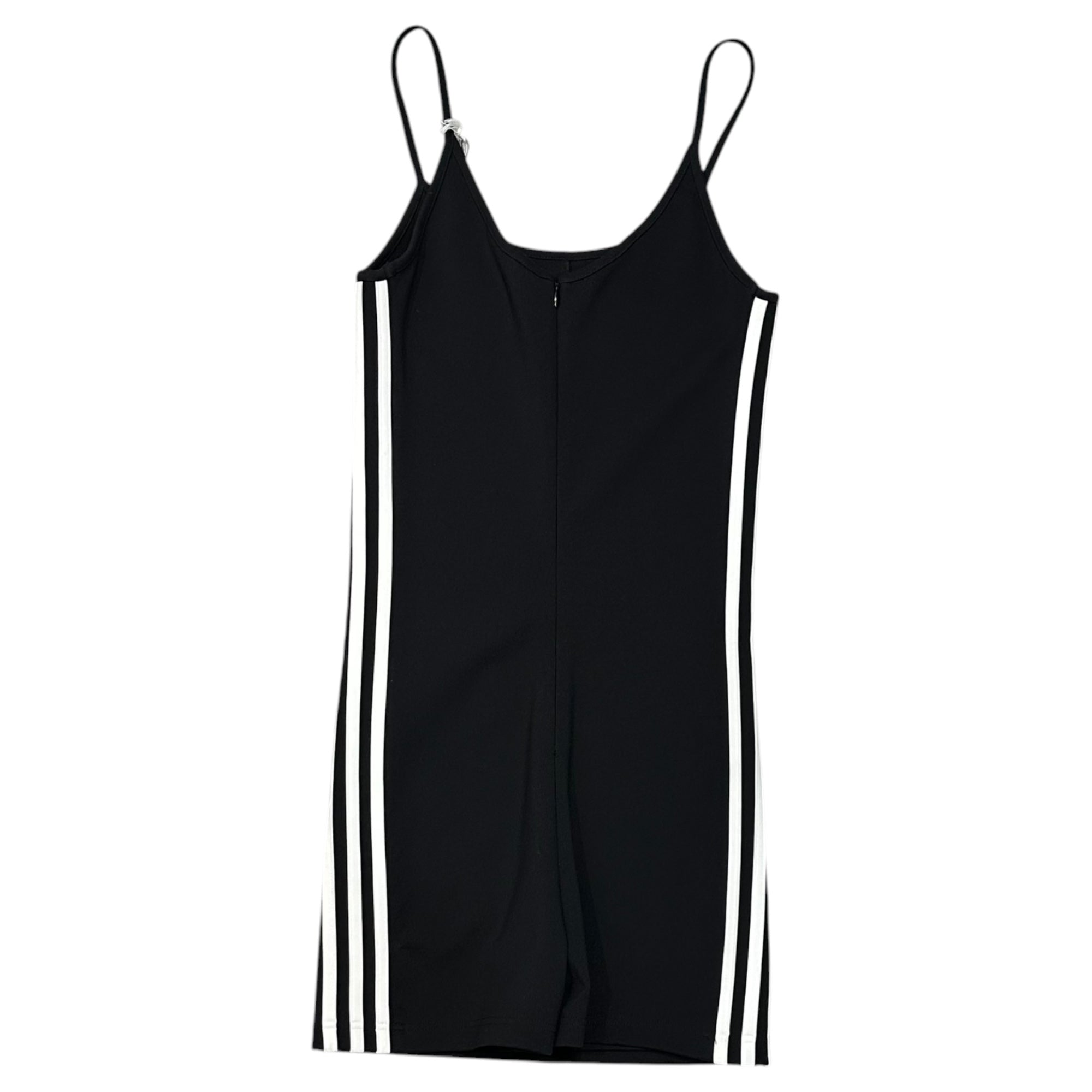 BALENCIAGA×adidas (バレンシアガ×アディダス) 3-Line Camisole Dress スリーライン キャミソール ドレス 712287 34 ブラック×ホワイト