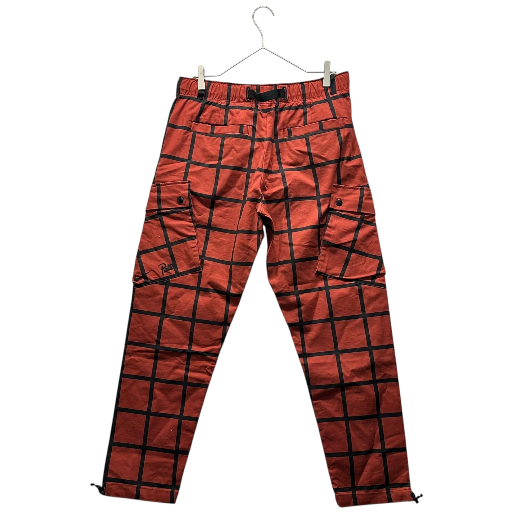 NIKE(ナイキ) Check Slim Cargo Pants チェック スリム カーゴ パンツ SP180802EAG M ブラウン×ブラック