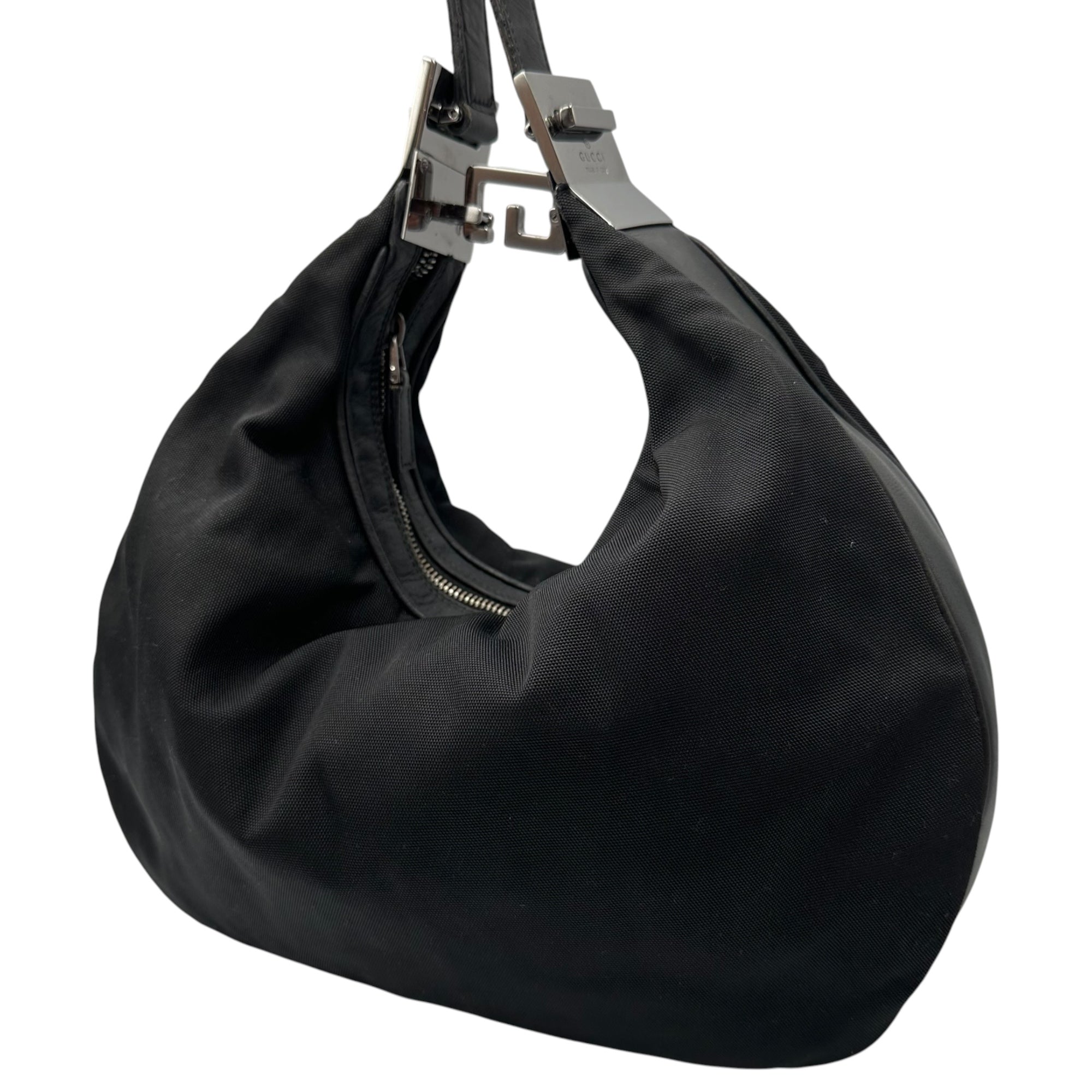 GUCCI(グッチ) 2001SS By Tom Ford 2way Hobo Bag - Nylon Leather