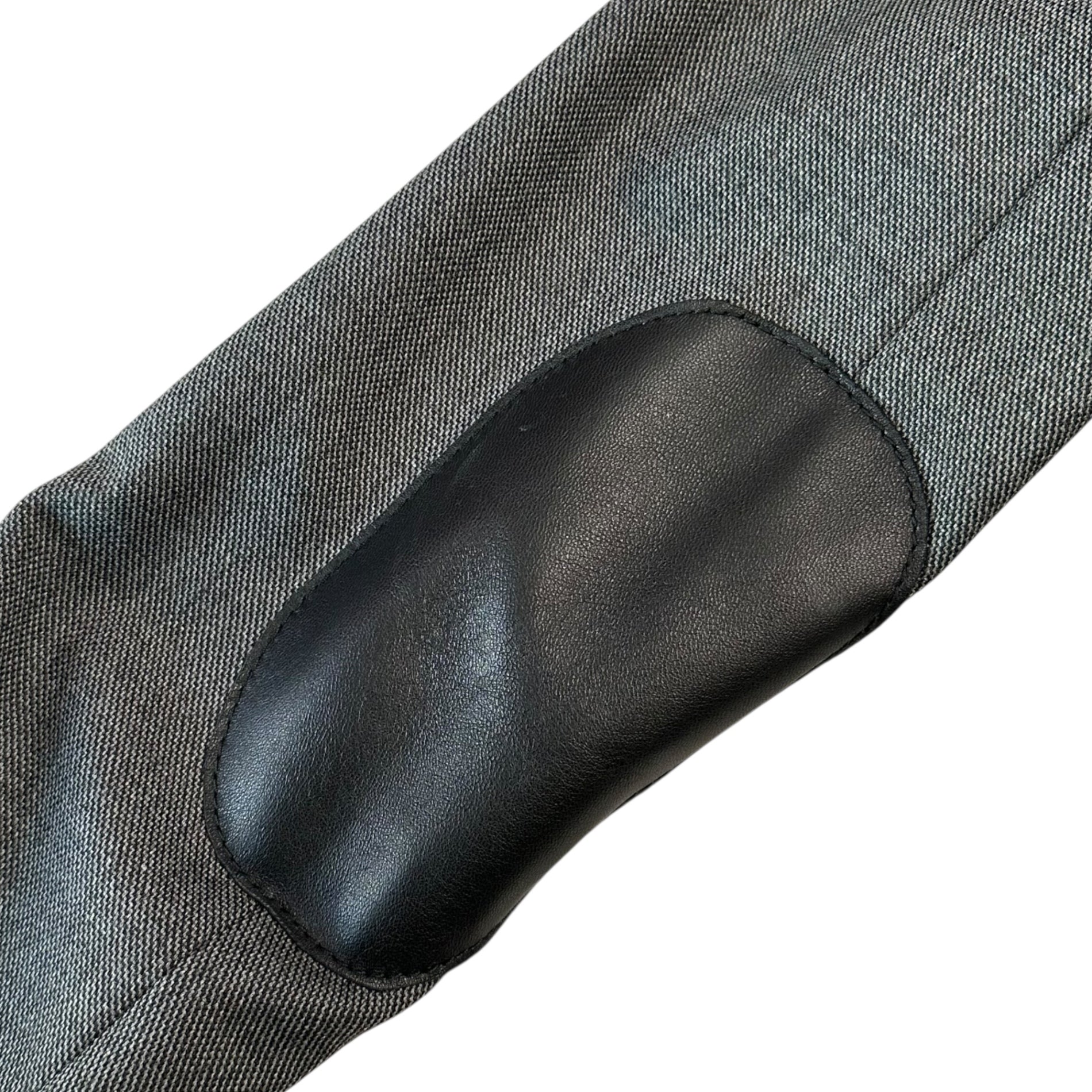 Dior HOMME(ディオールオム) 04AW by Hedi Slimane victim期 Rider's Belted Tailored Jacket ライダース ベルテッド テーラード ジャケット 4HH1020422 44 グレー×ブラック アーカイブ エディ期 コレクションランウェイ着用品 稀少品